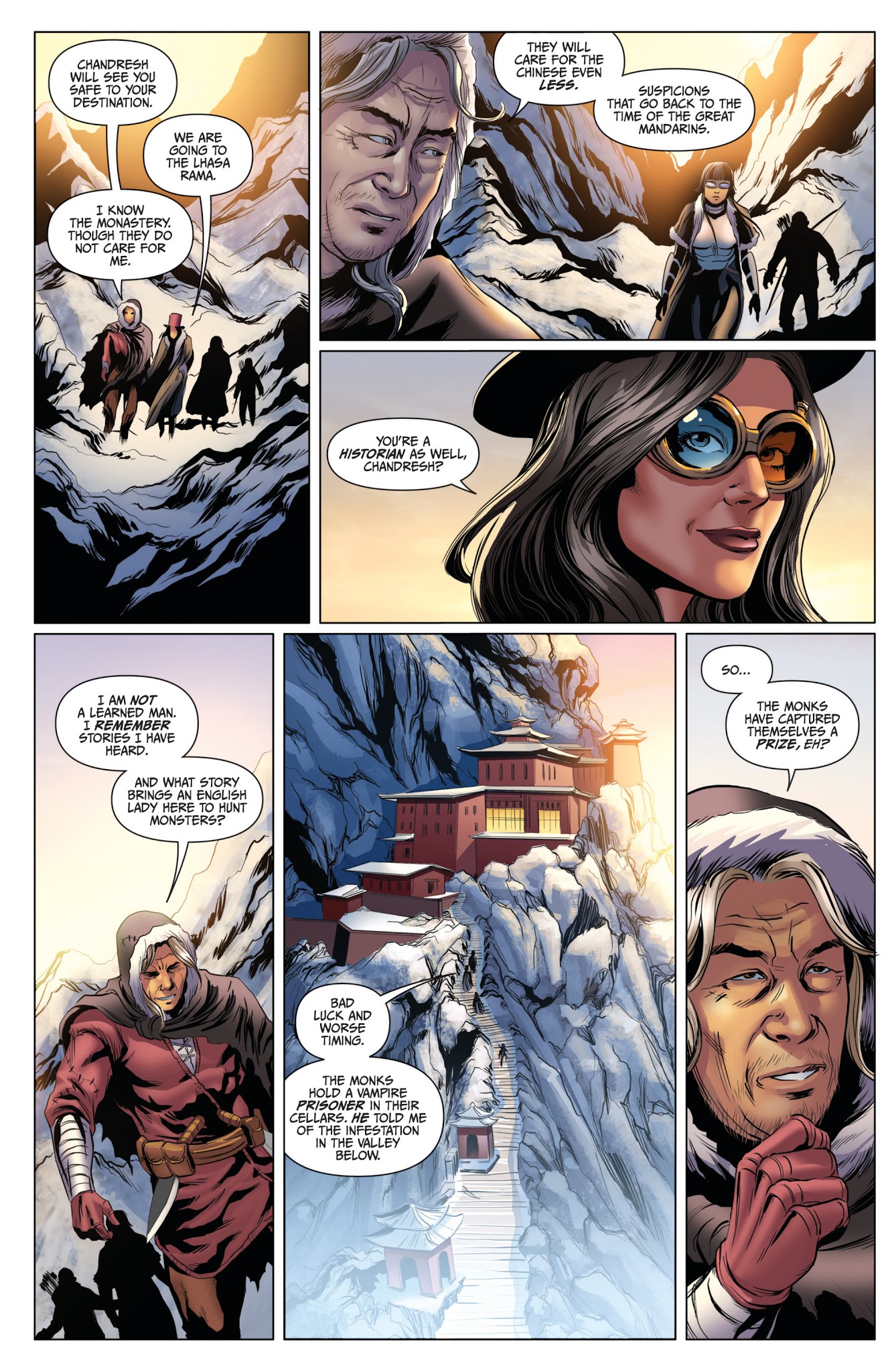 Read online Van Helsing vs. Werewolf comic -  Issue #3 - 13