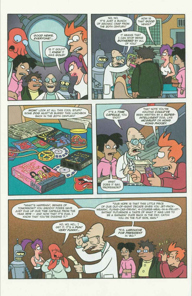 Read online Futurama Comics comic -  Issue #1 - 8