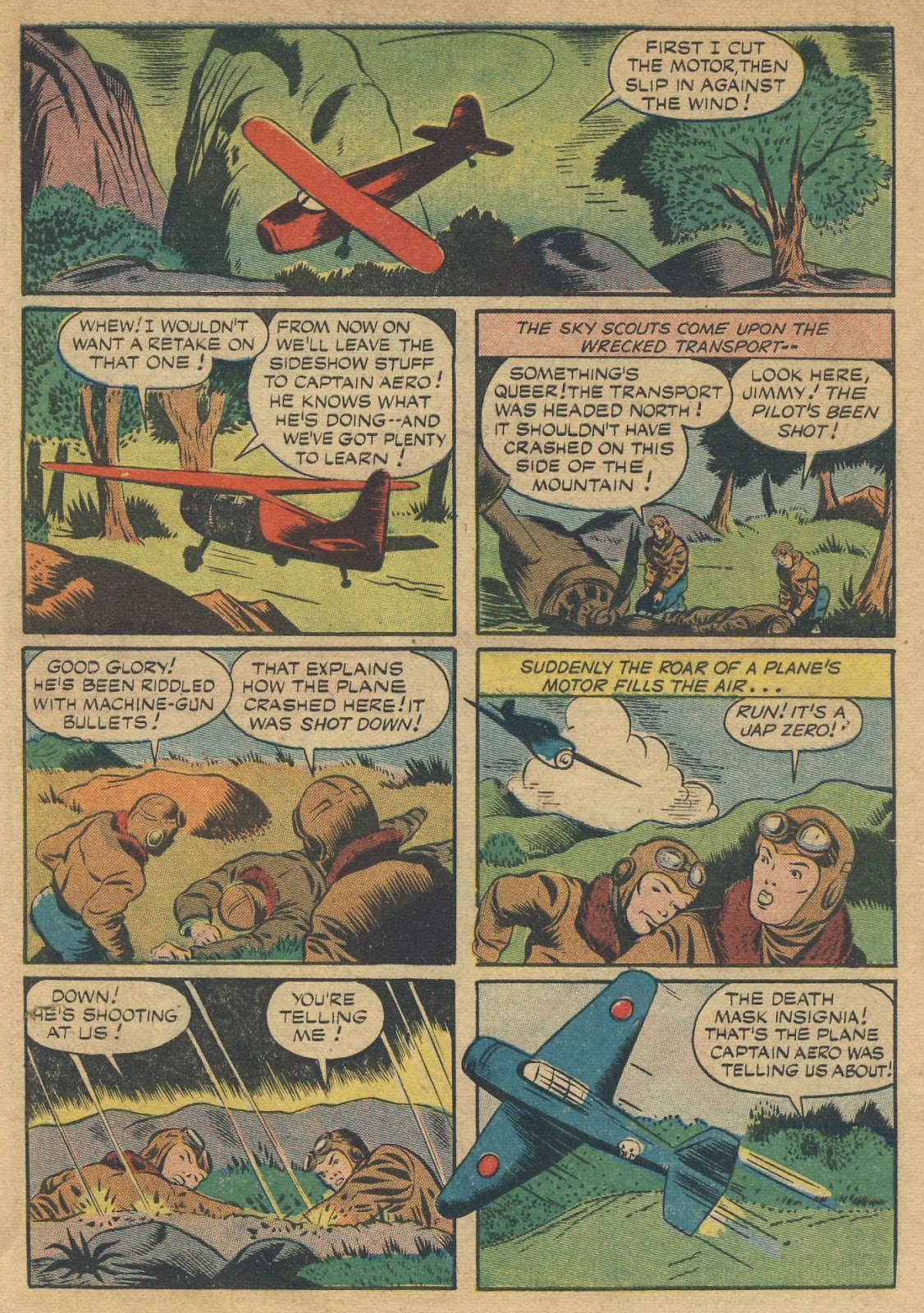 Captain Aero Comics issue 14 - Page 46