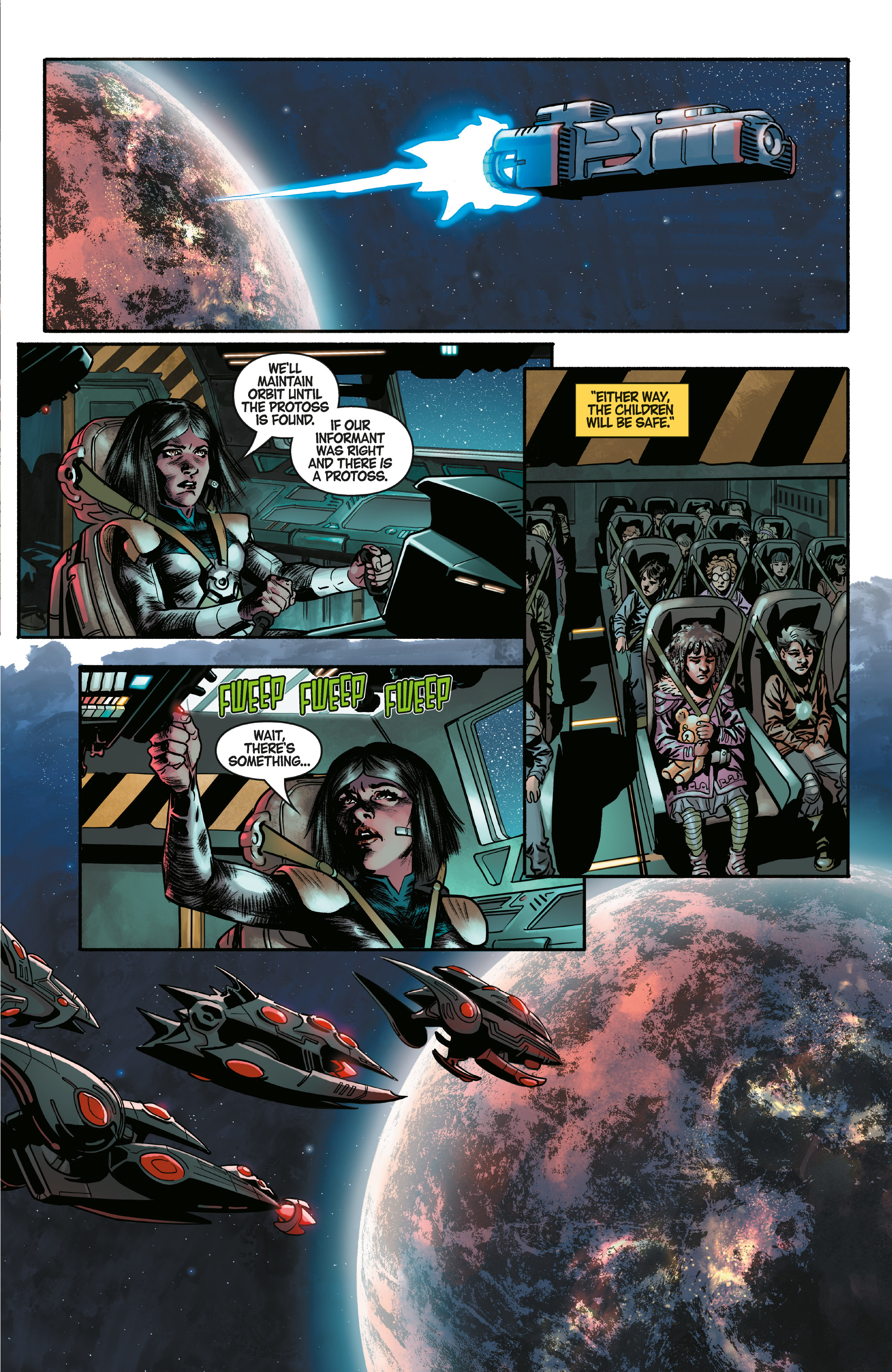 Read online StarCraft: Survivors comic -  Issue #4 - 19