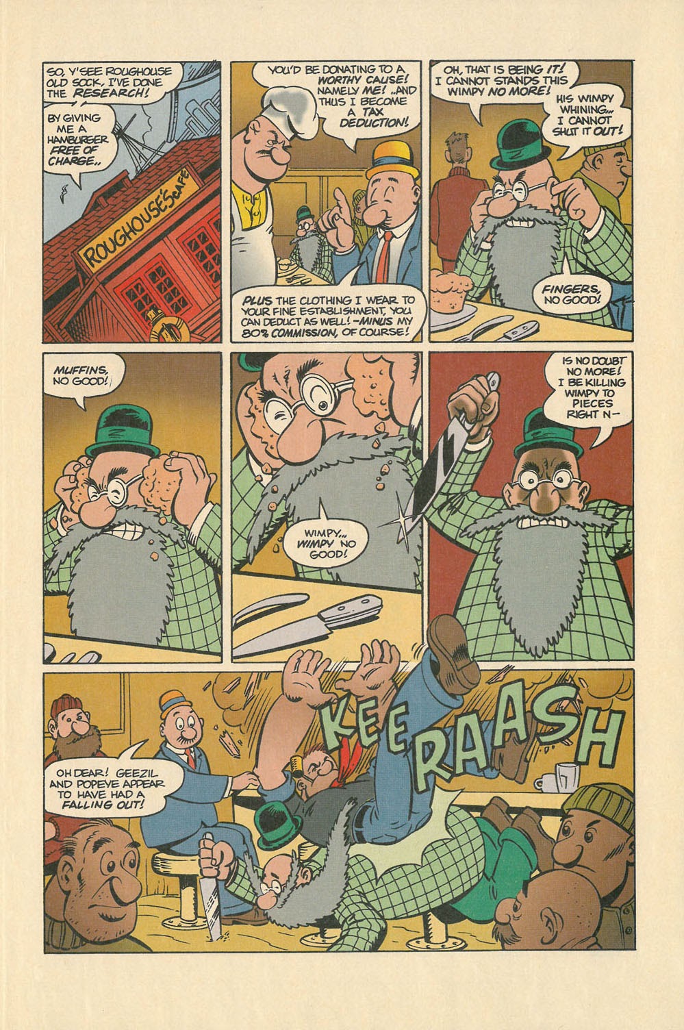 Read online The Wedding of Popeye & Olive comic -  Issue # Full - 17