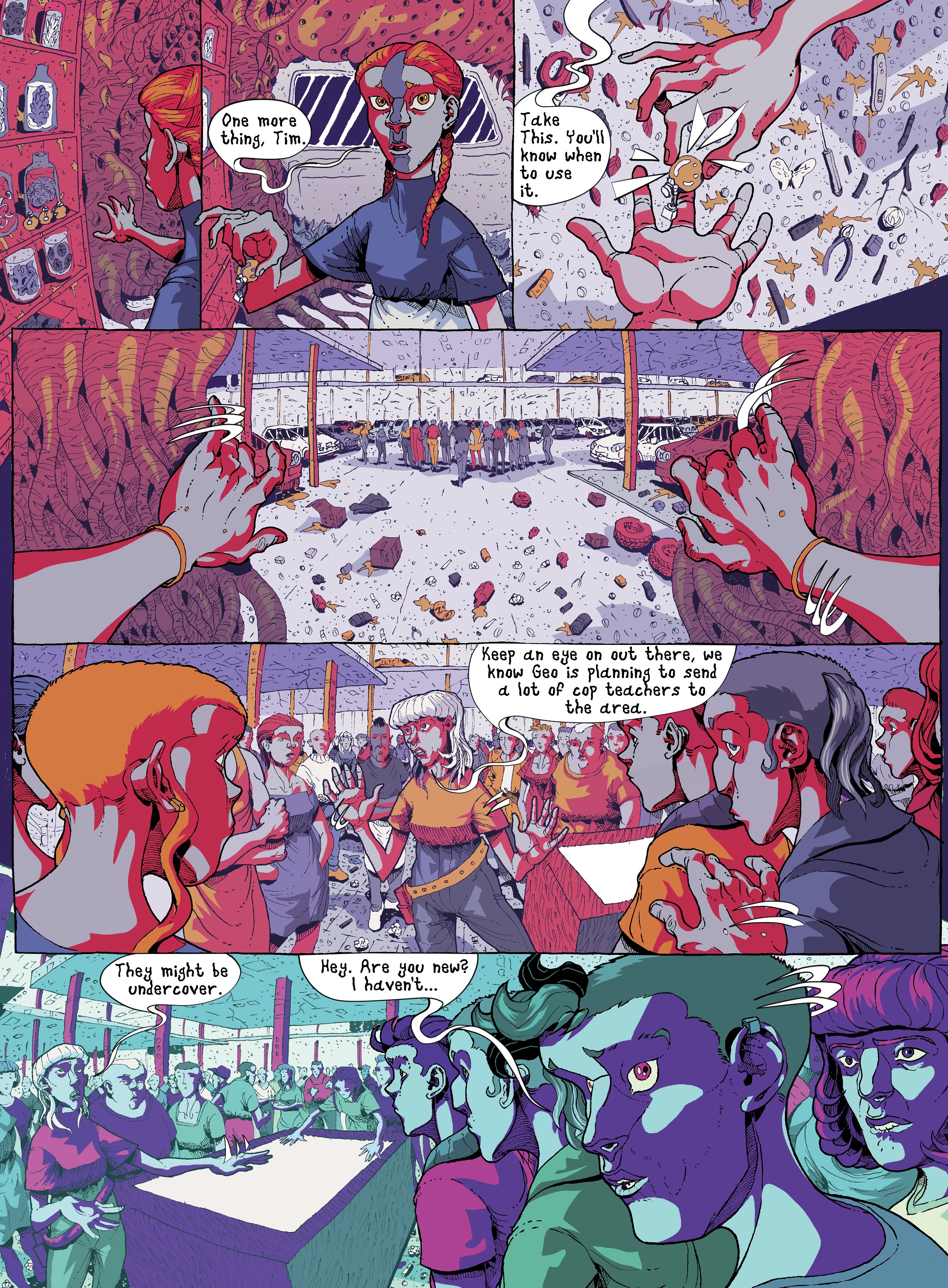 Read online Bioripple comic -  Issue # TPB (Part 2) - 36