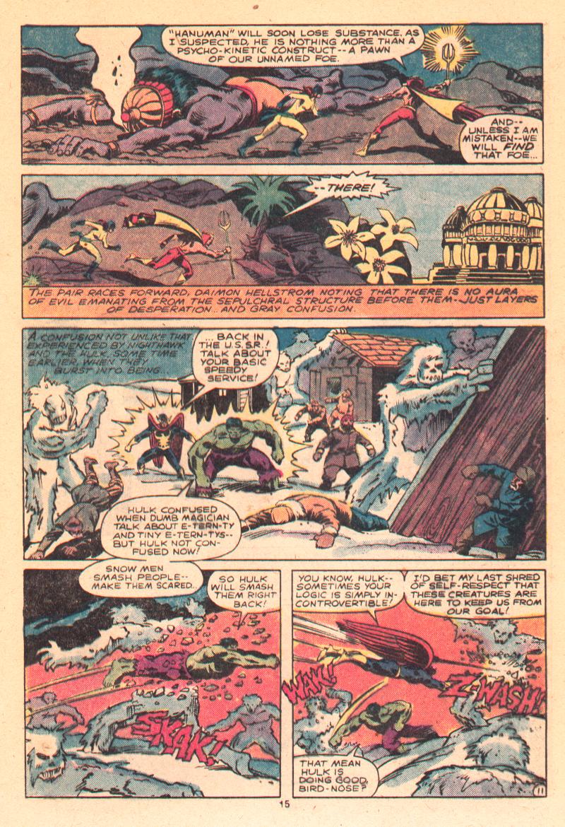 Read online The Defenders (1972) comic -  Issue #92 - 12