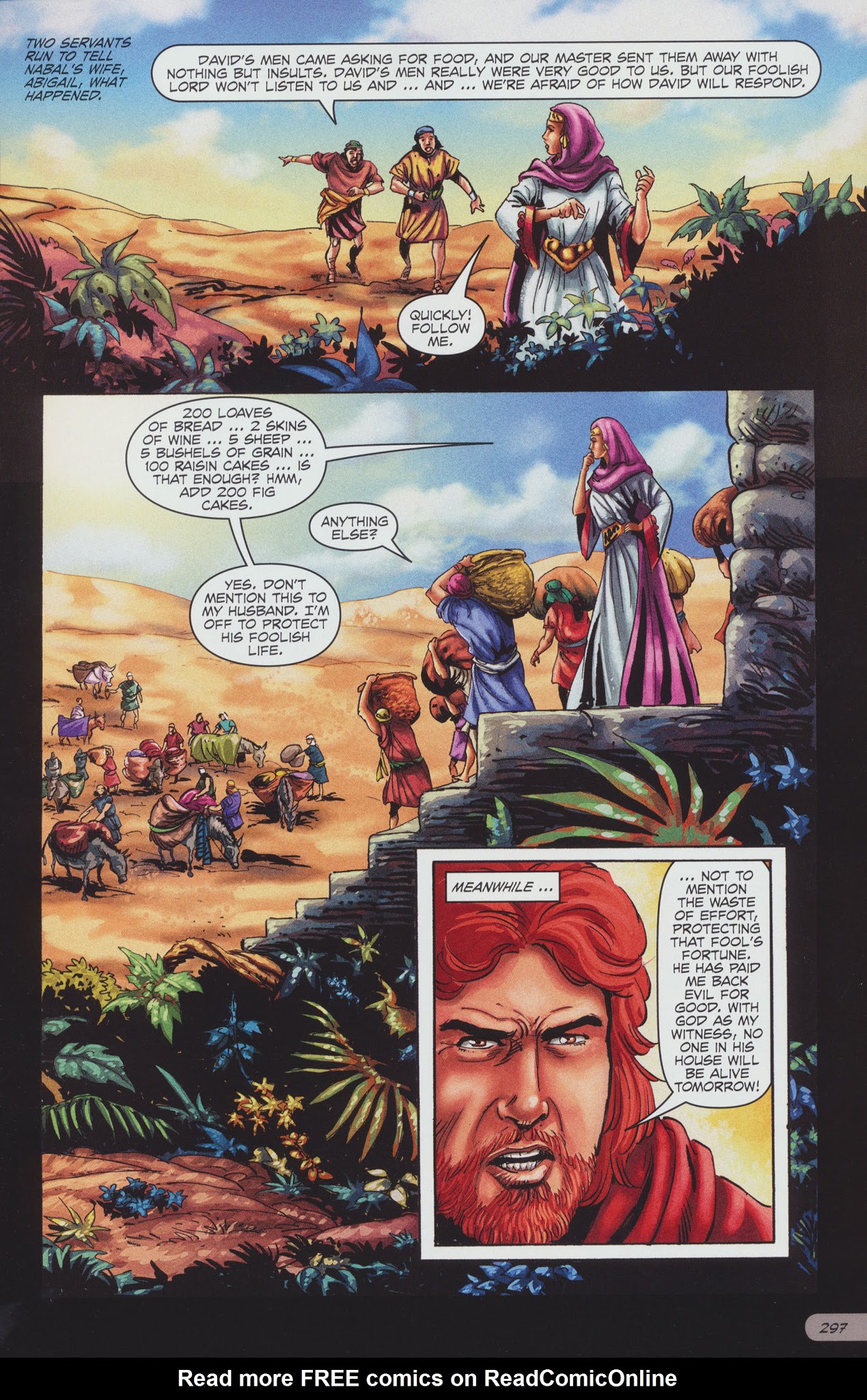 Read online The Action Bible comic -  Issue # TPB 1 - 301