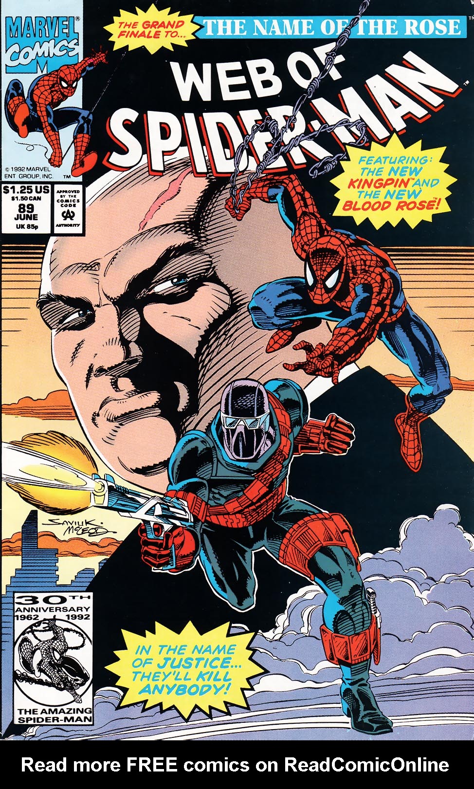 Read online Web of Spider-Man (1985) comic -  Issue #89 - 1