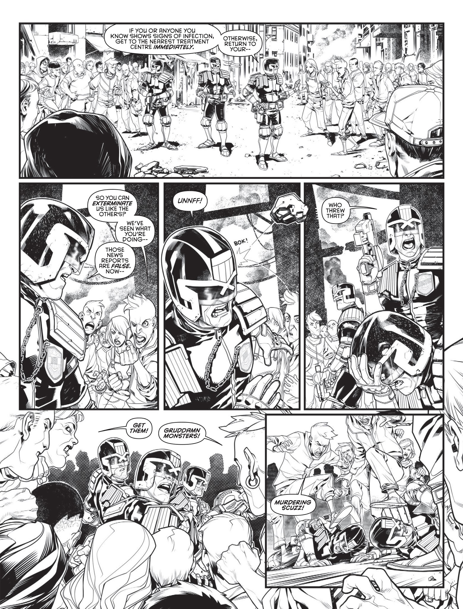 Read online Judge Dredd Megazine (Vol. 5) comic -  Issue #391 - 17