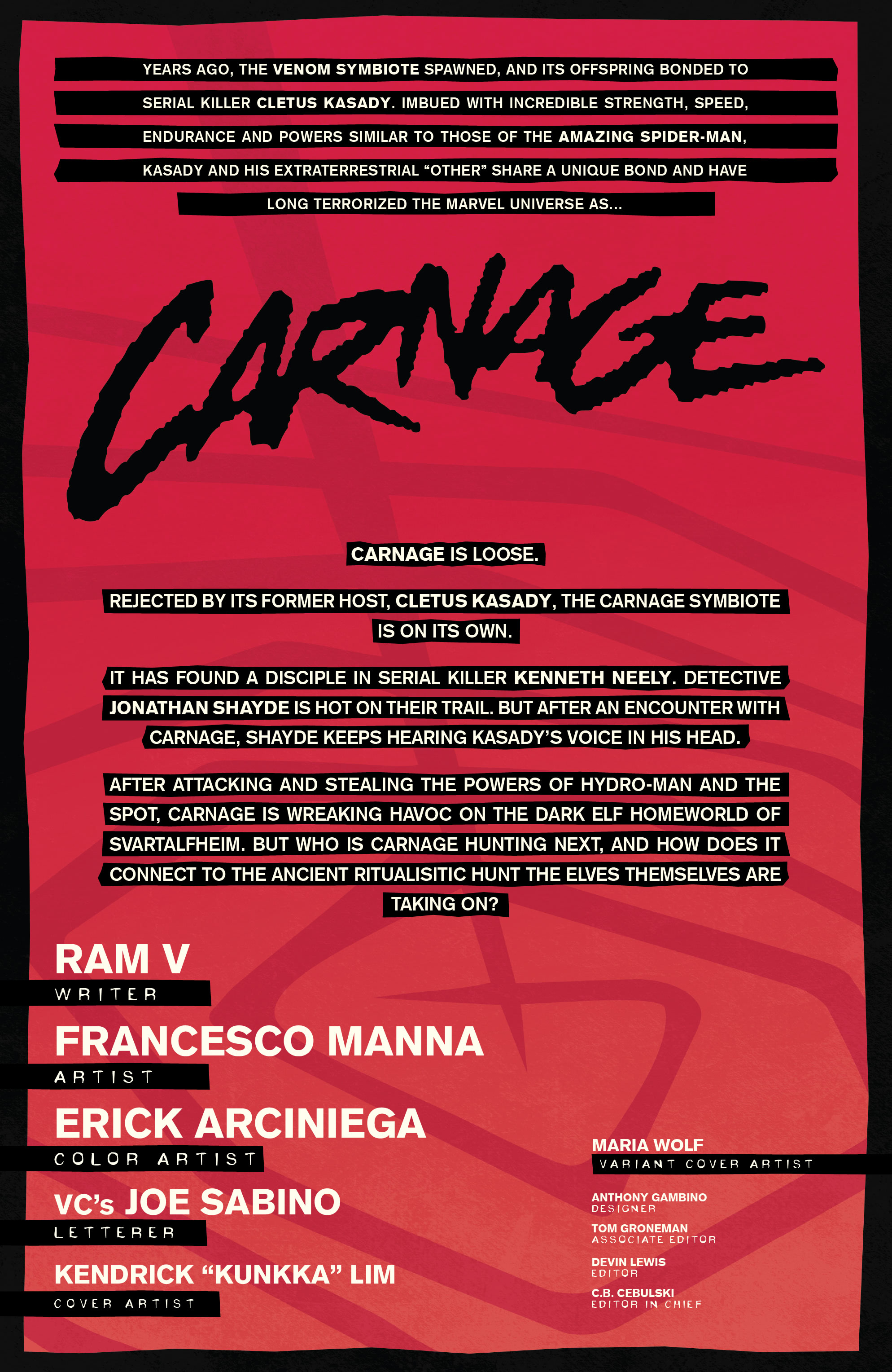Read online Carnage (2022) comic -  Issue #5 - 2