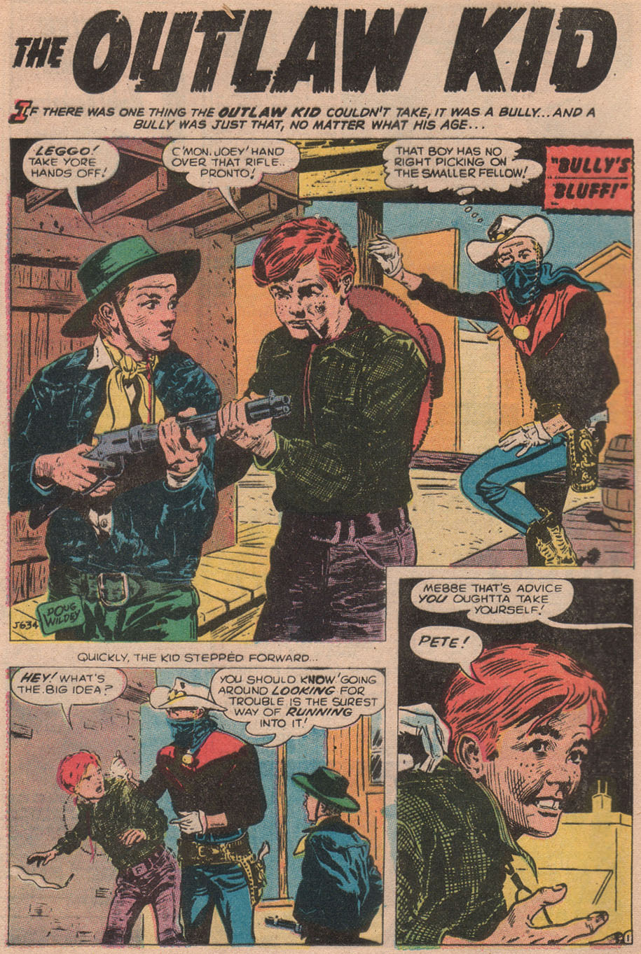 Read online The Outlaw Kid (1970) comic -  Issue #7 - 16