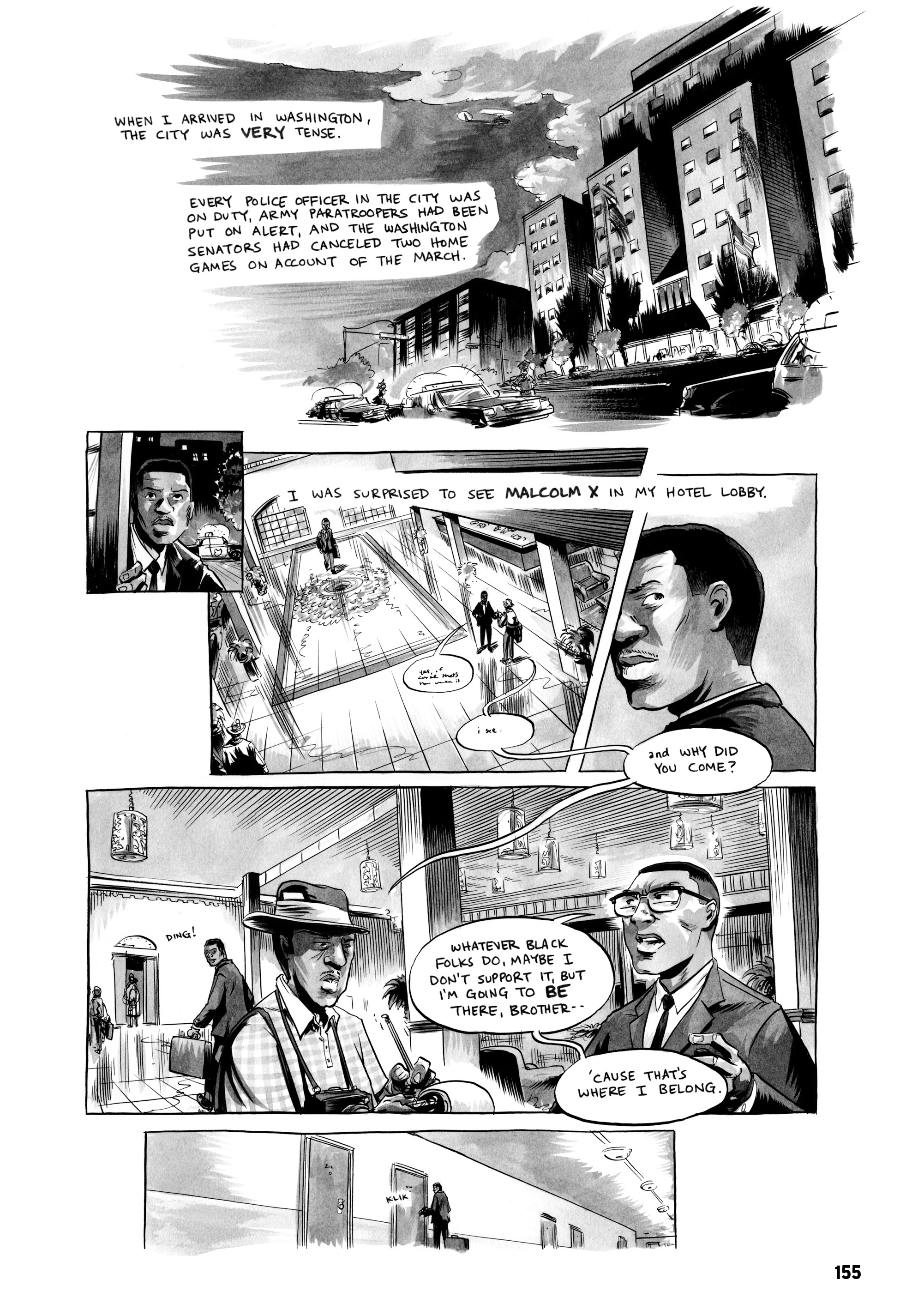 Read online March comic -  Issue #2 - 153
