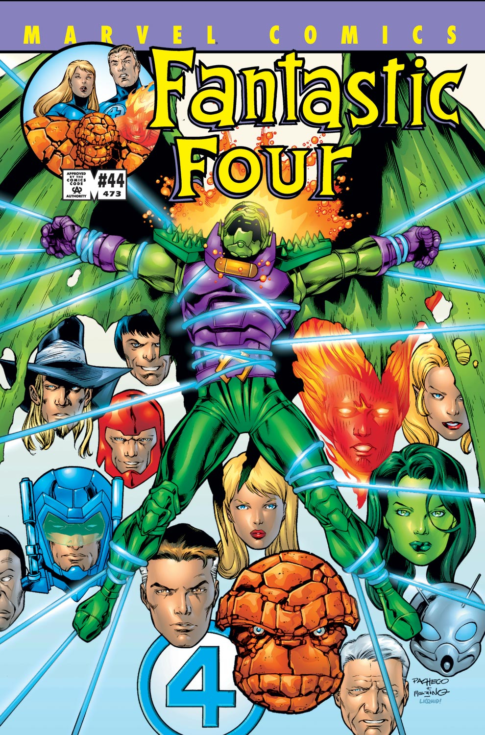 Read online Fantastic Four (1998) comic -  Issue #44 - 1