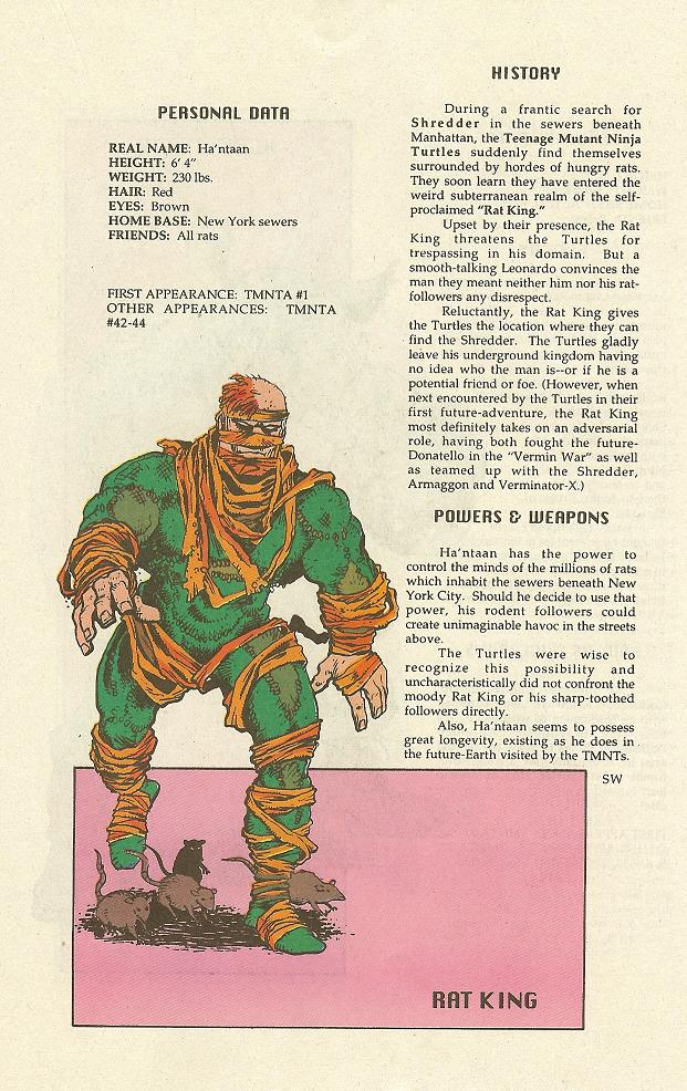 Read online Teenage Mutant Ninja Turtles Mutant Universe Sourcebook comic -  Issue #2 - 12