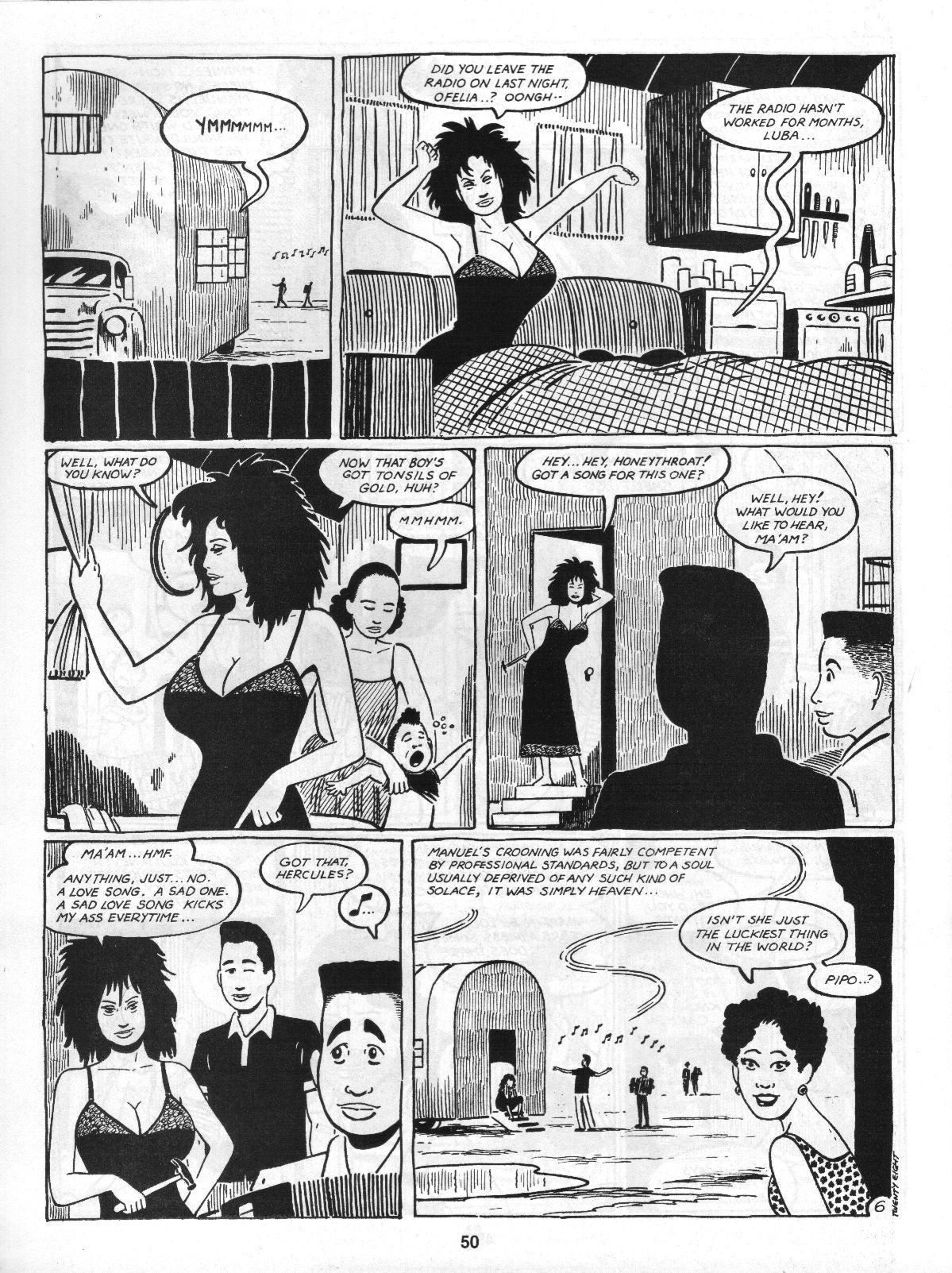 Read online Love and Rockets (1982) comic -  Issue #4 - 52