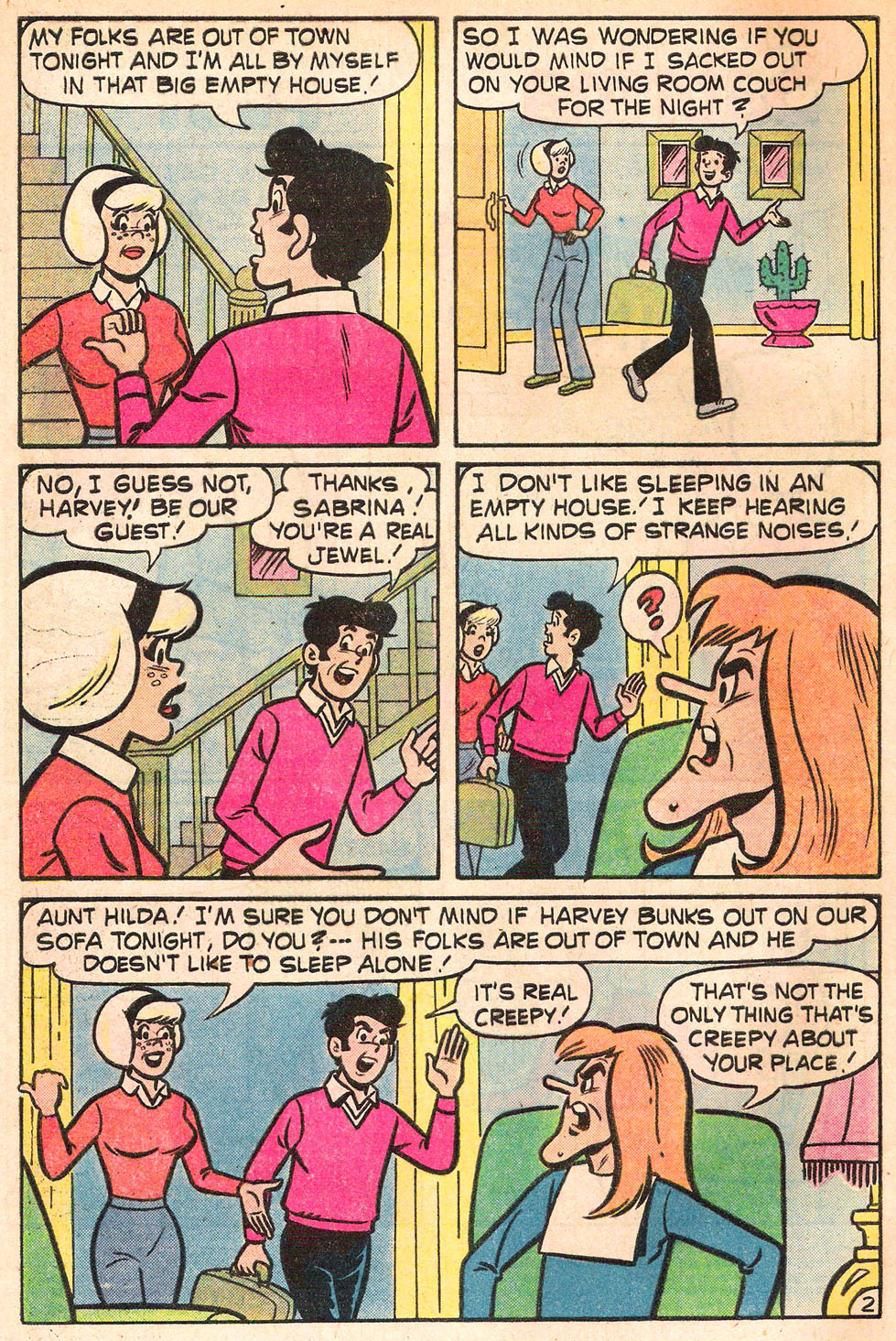 Read online Sabrina The Teenage Witch (1971) comic -  Issue #53 - 4