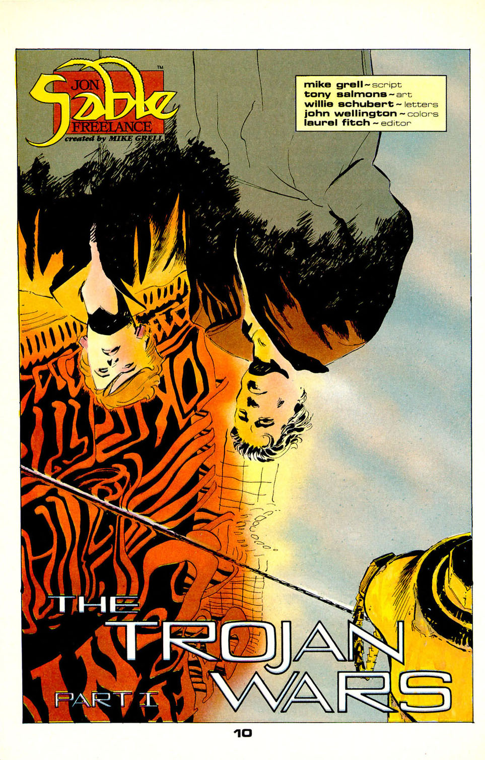 Read online Jon Sable, Freelance comic -  Issue #54 - 12