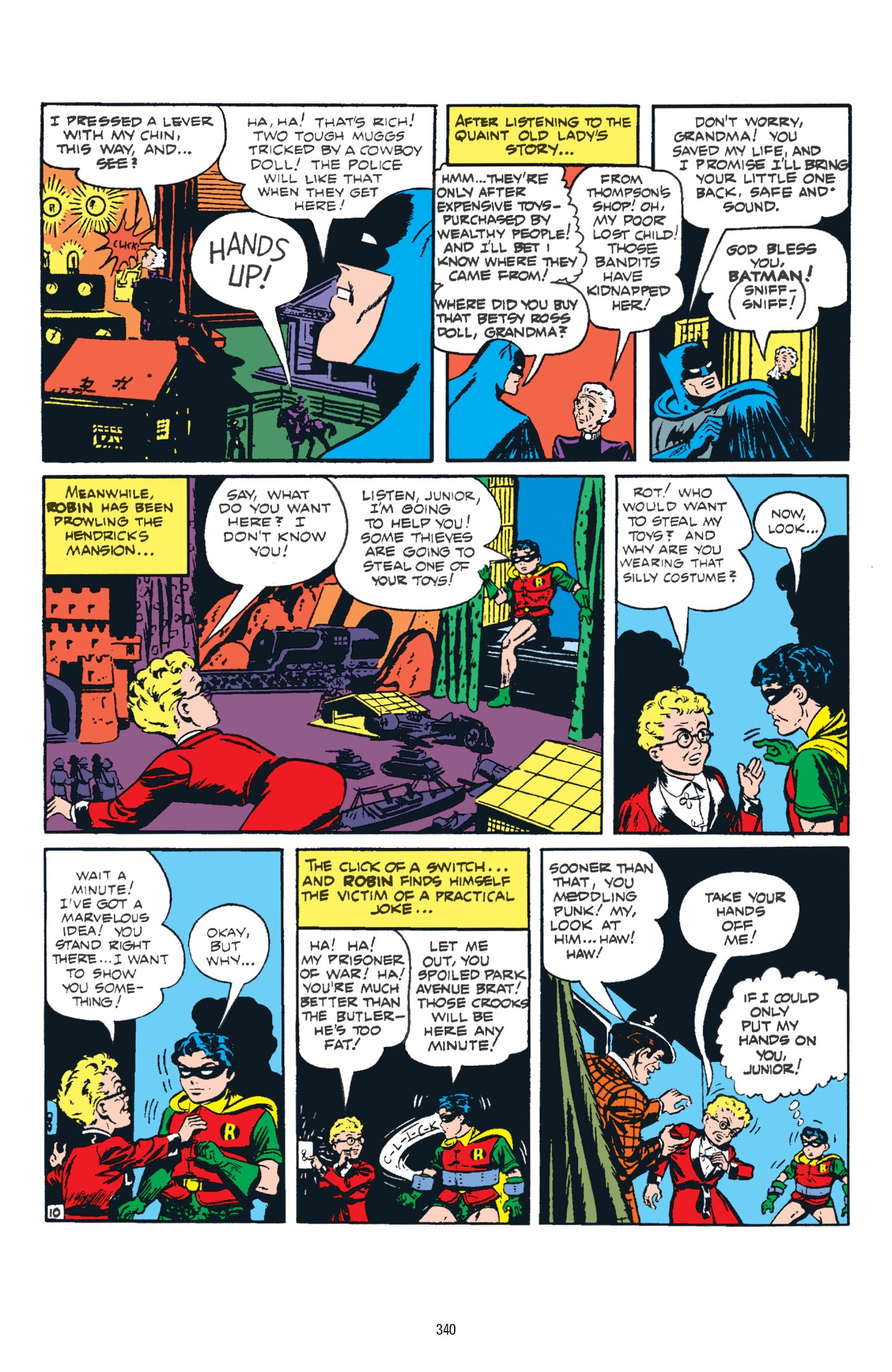 Read online Batman: The Golden Age Omnibus comic -  Issue # TPB 3 - 340