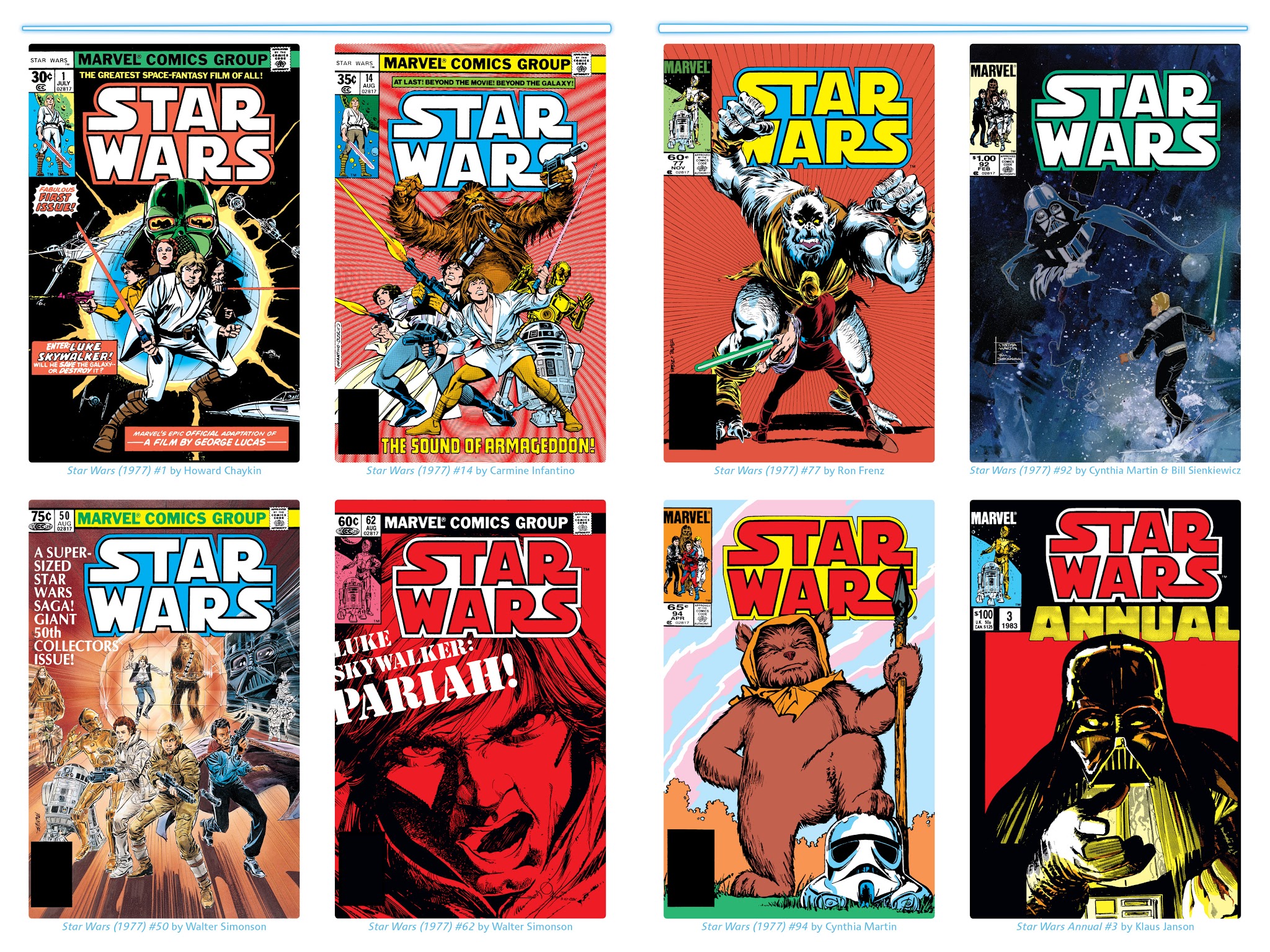 Read online Star Wars: The Marvel Covers comic -  Issue # TPB - 108