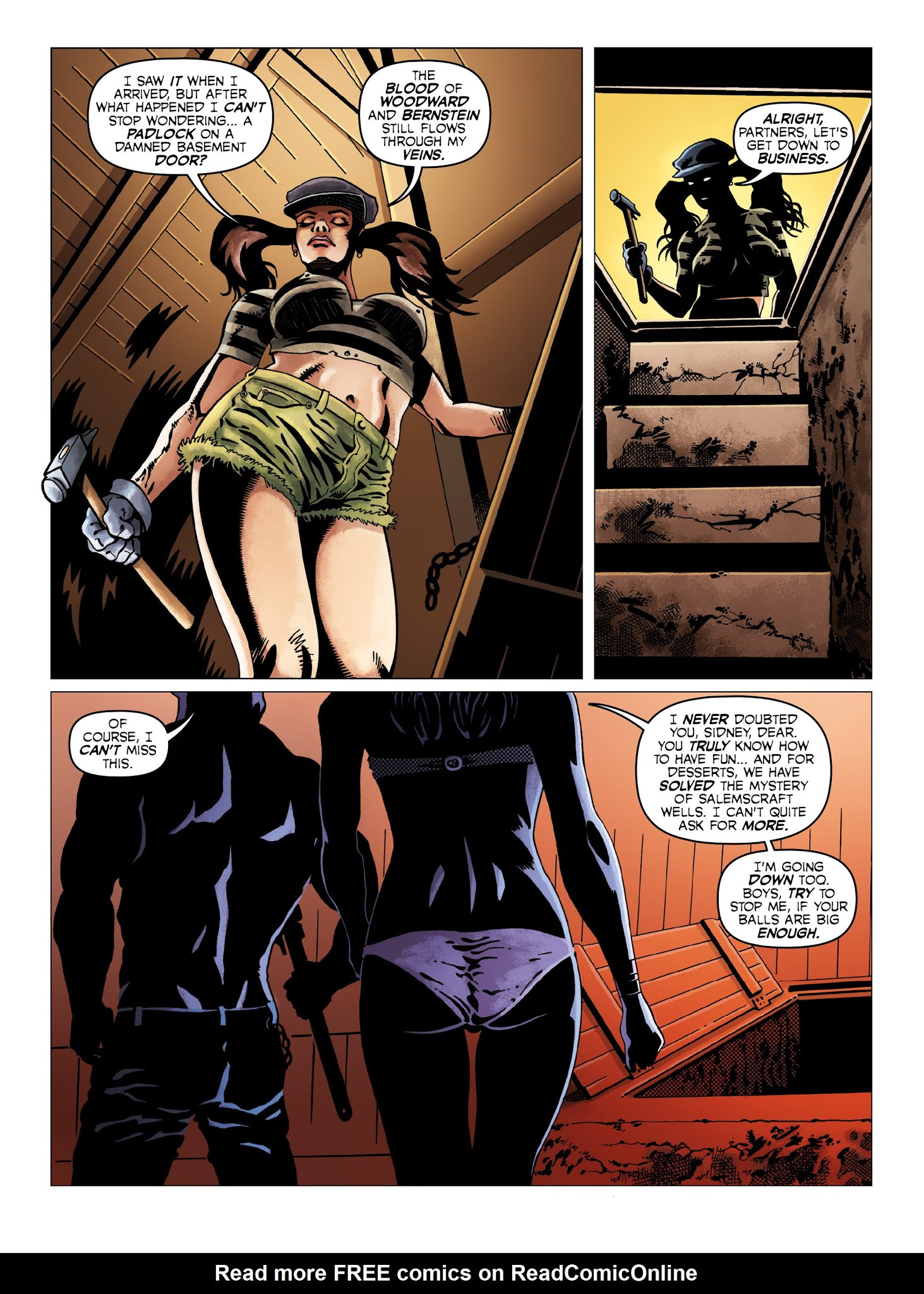 Read online Sidney Hammer (2015) comic -  Issue # Full - 40