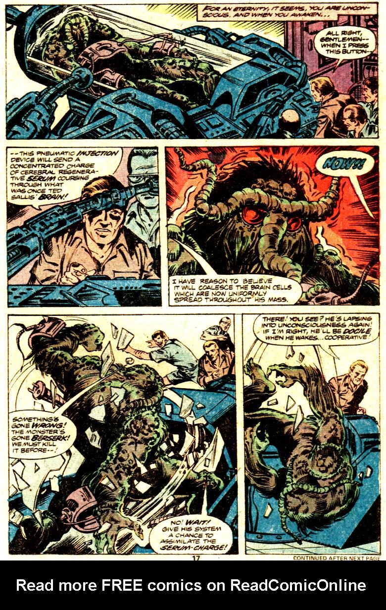 Read online Man-Thing (1979) comic -  Issue #1 - 12