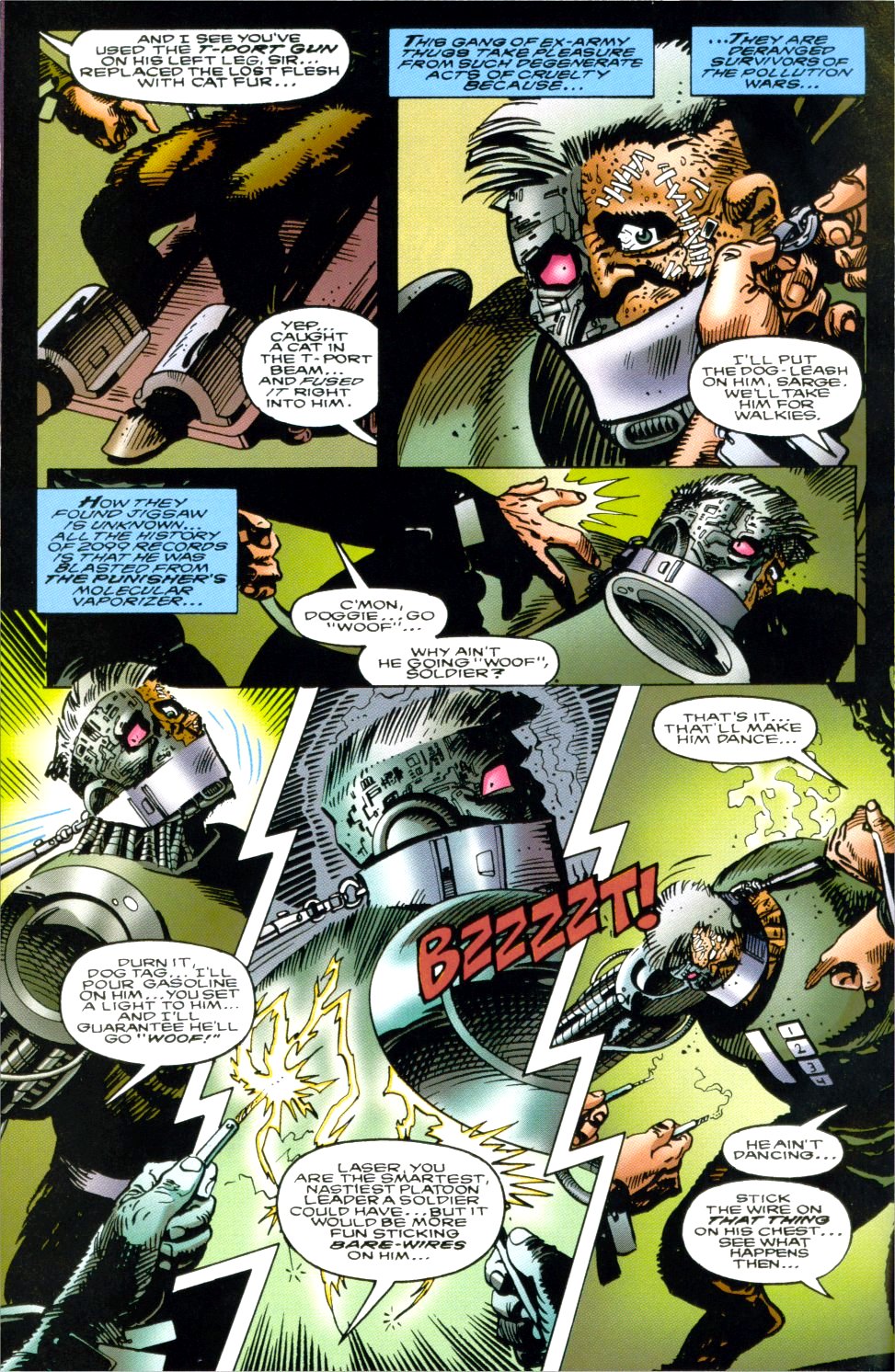 Read online Punisher 2099 comic -  Issue #29 - 4