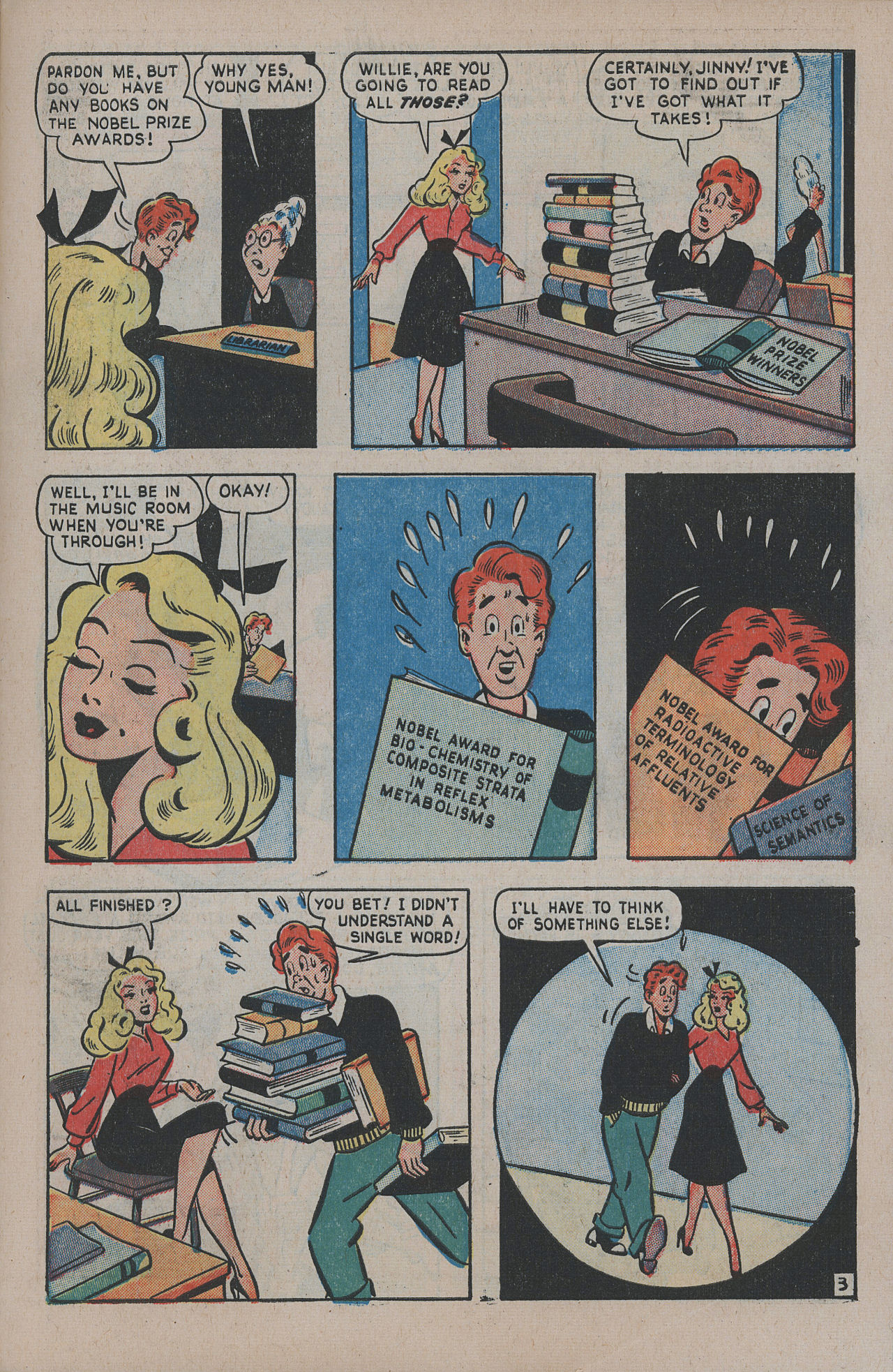 Read online Willie Comics (1946) comic -  Issue #18 - 5