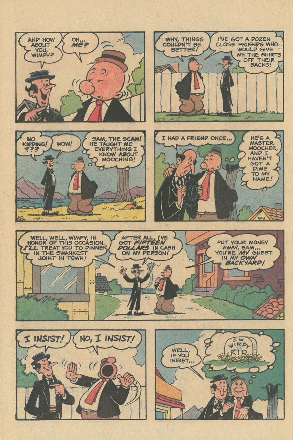 Read online Popeye (1948) comic -  Issue #162 - 8