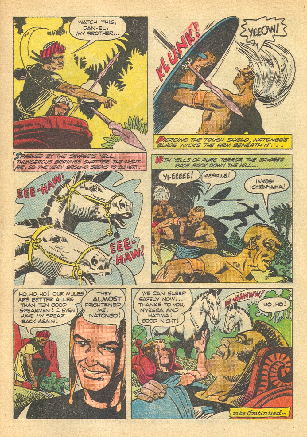 Read online Tarzan (1948) comic -  Issue #61 - 33