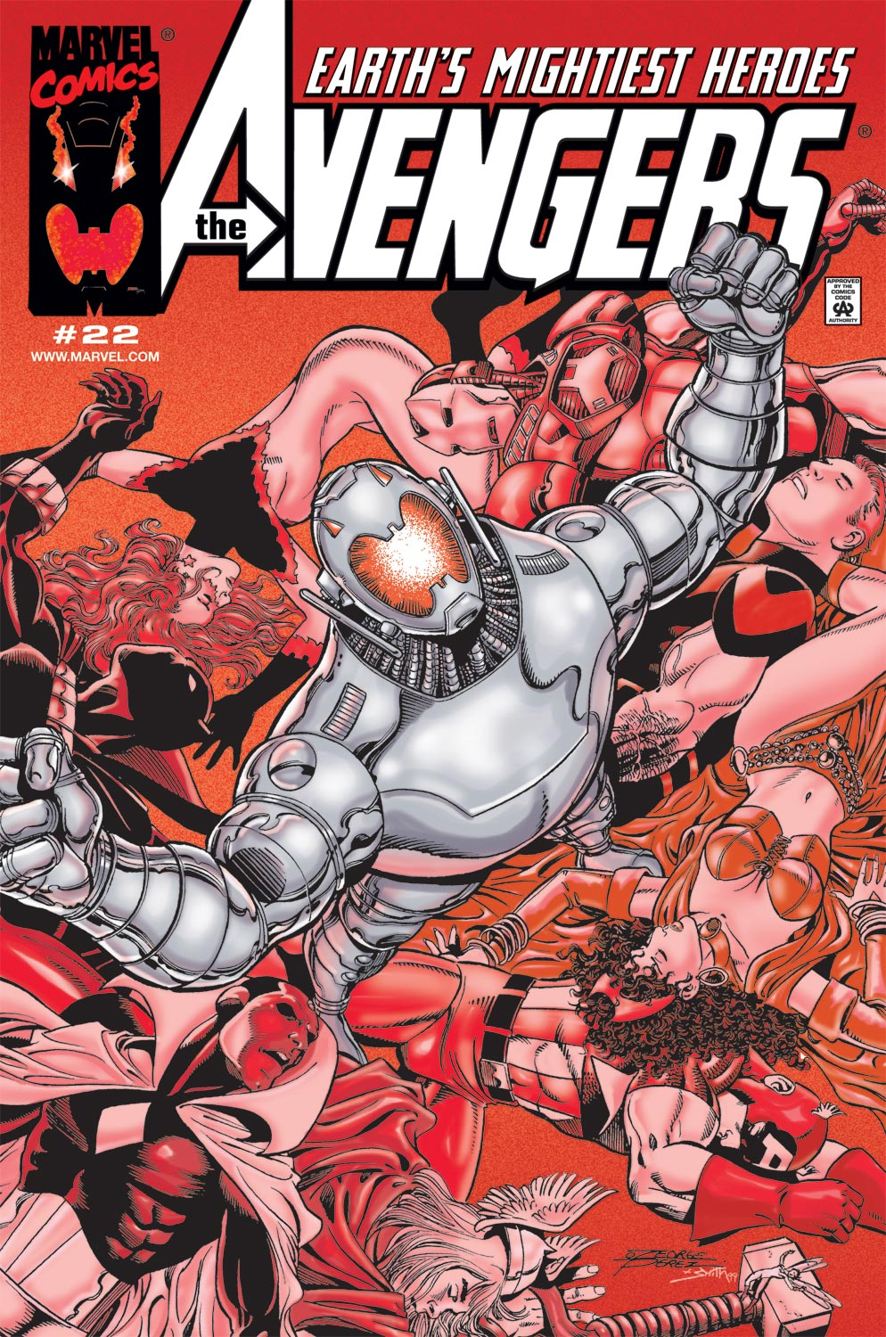 Read online Avengers (1998) comic -  Issue #22 - 1