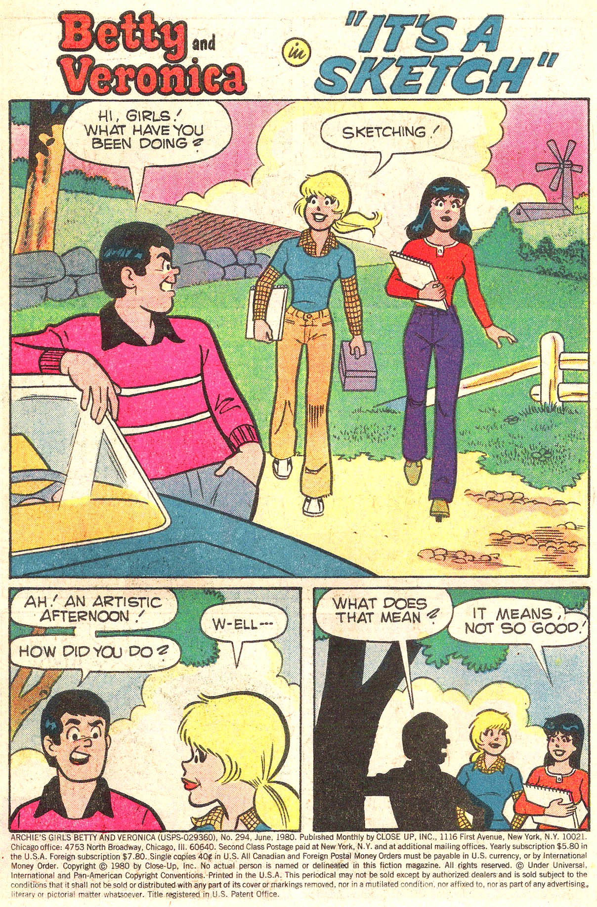 Read online Archie's Girls Betty and Veronica comic -  Issue #294 - 3