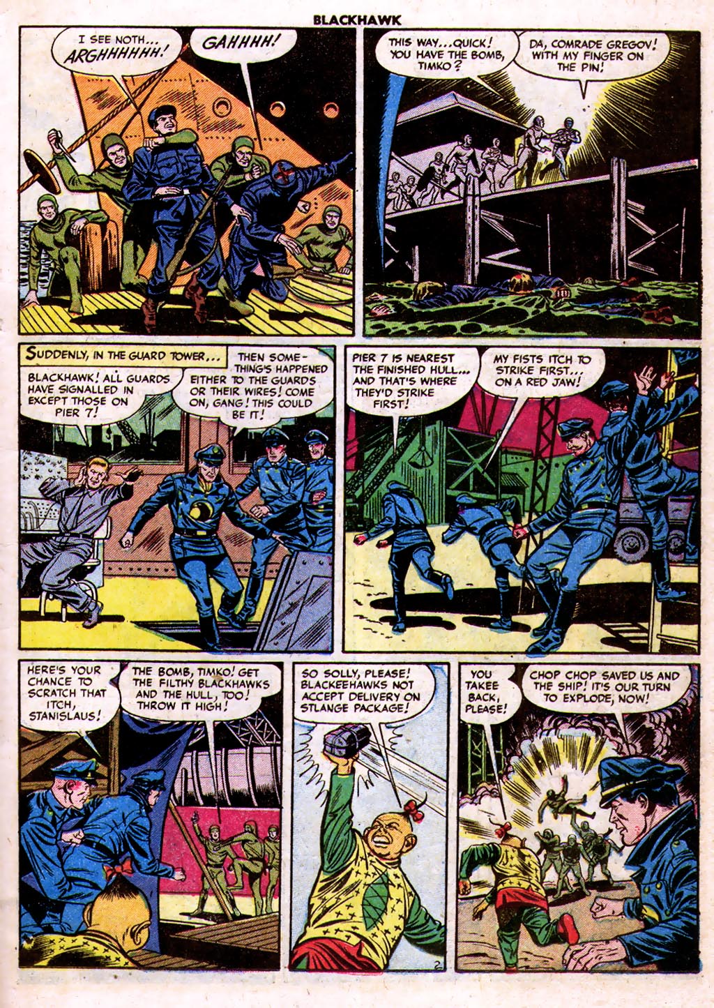 Read online Blackhawk (1957) comic -  Issue #68 - 19