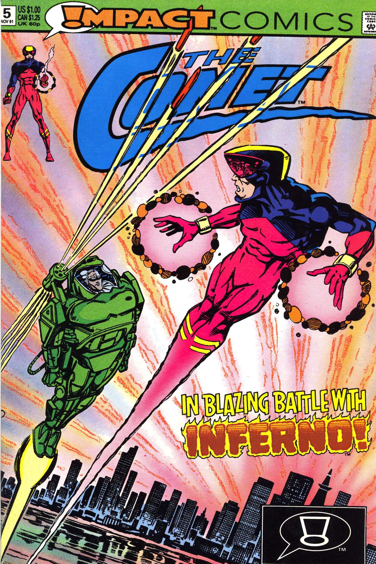 Read online The Comet comic -  Issue #5 - 1