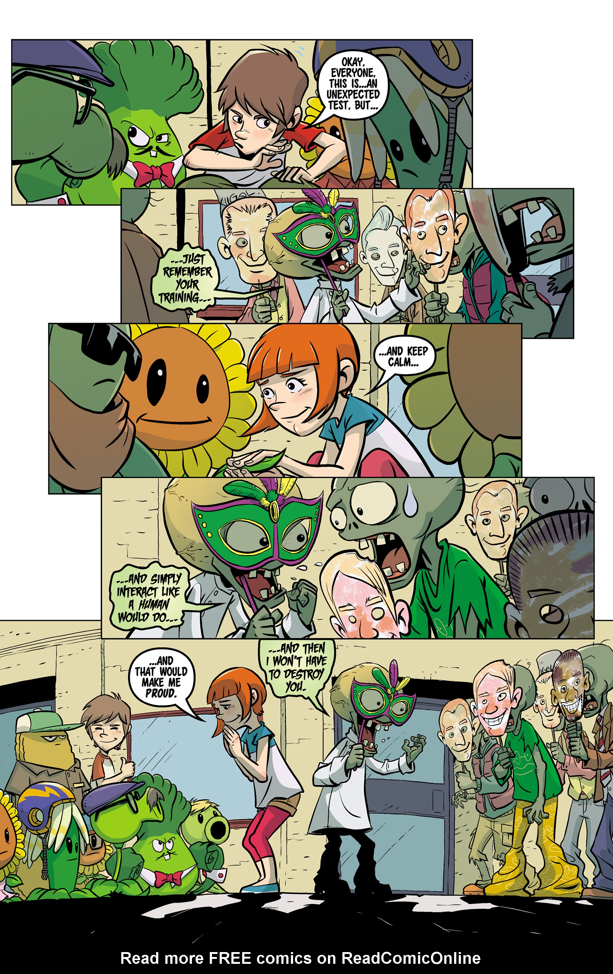 Read online Plants vs. Zombies: Grown Sweet Home comic -  Issue #5 - 15