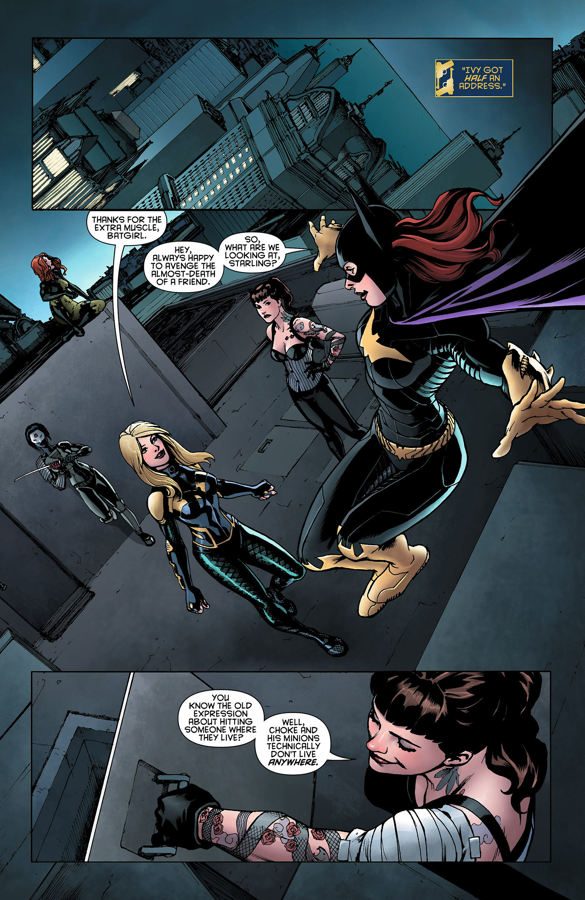 Read online Birds of Prey (2011) comic -  Issue #4 - 16