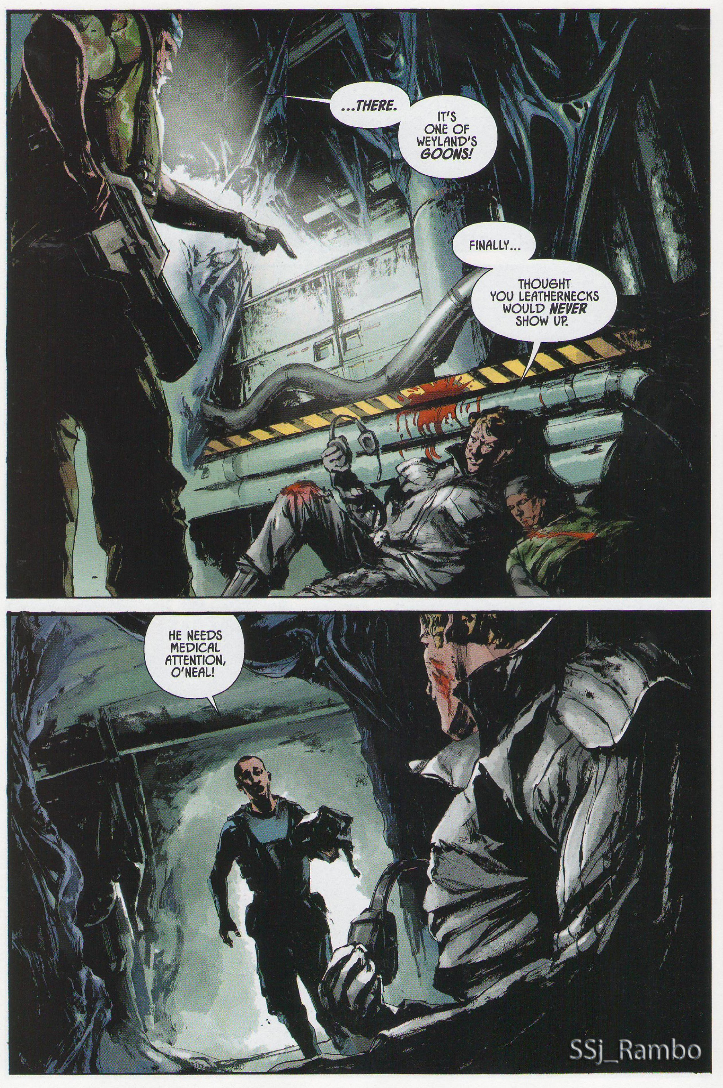 Read online Aliens: Colonial Marines - No Man Left Behind comic -  Issue # Full - 9
