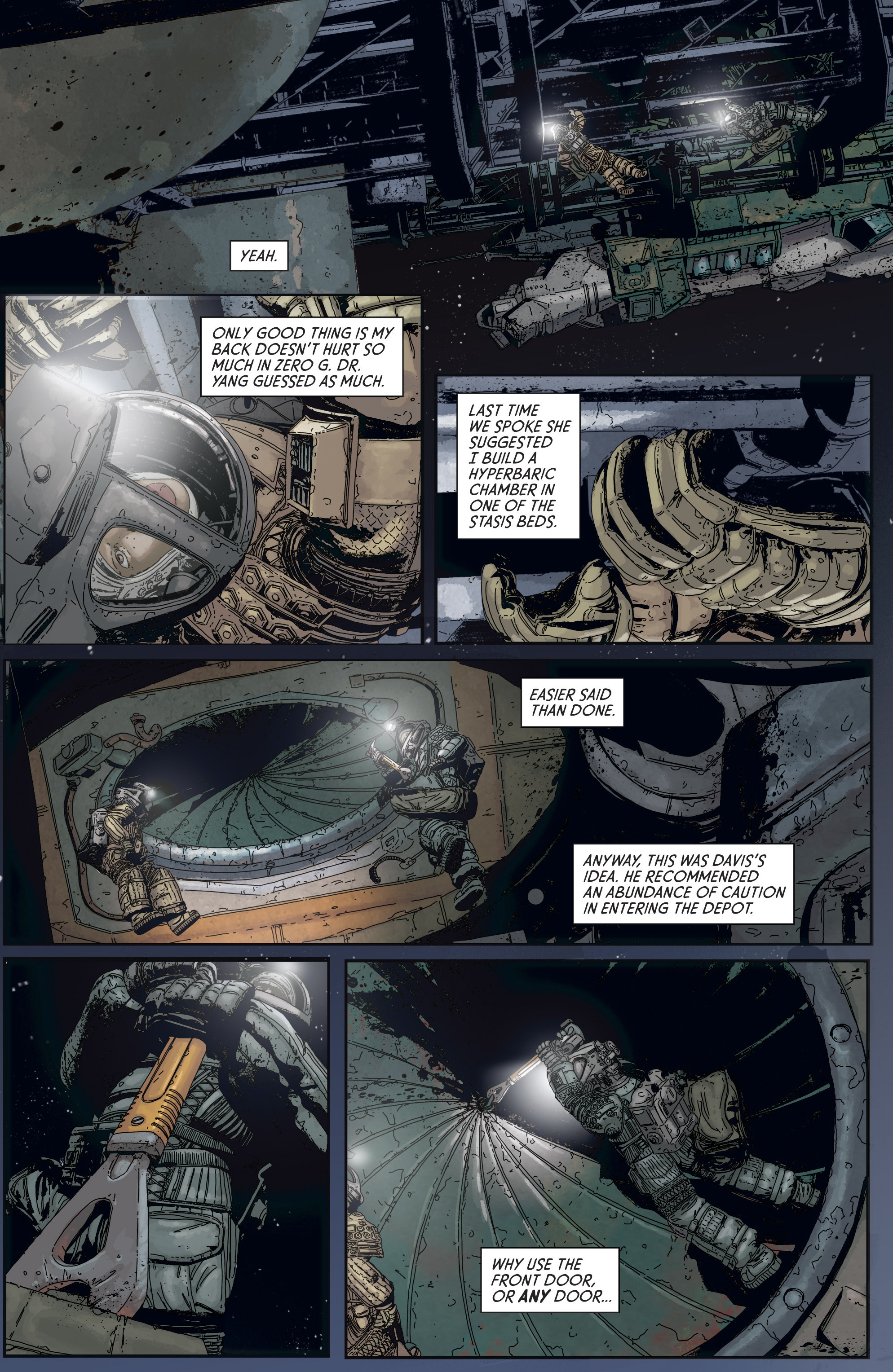 Read online Aliens: Defiance comic -  Issue #5 - 9
