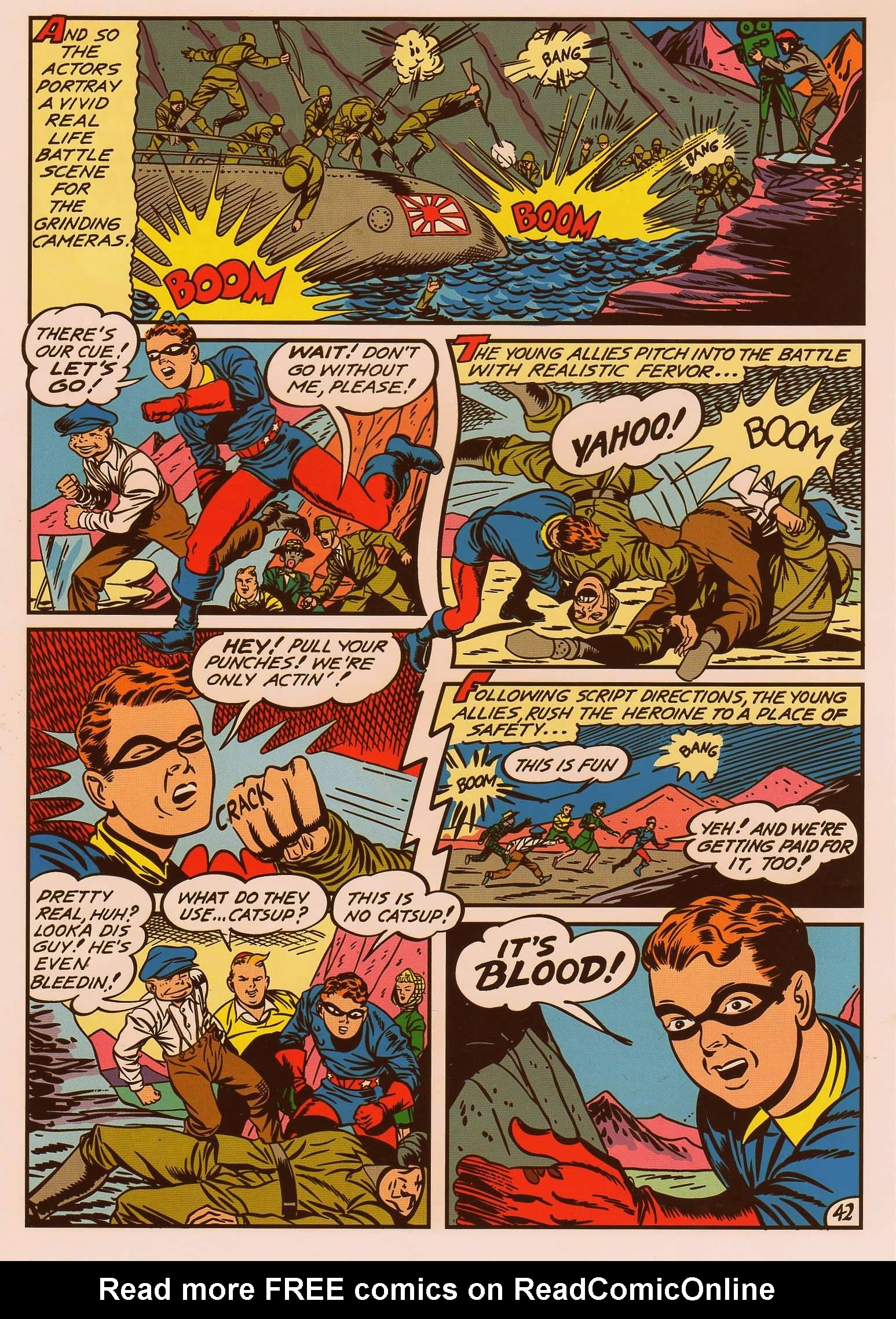 Read online Young Allies Comics comic -  Issue #5 - 45