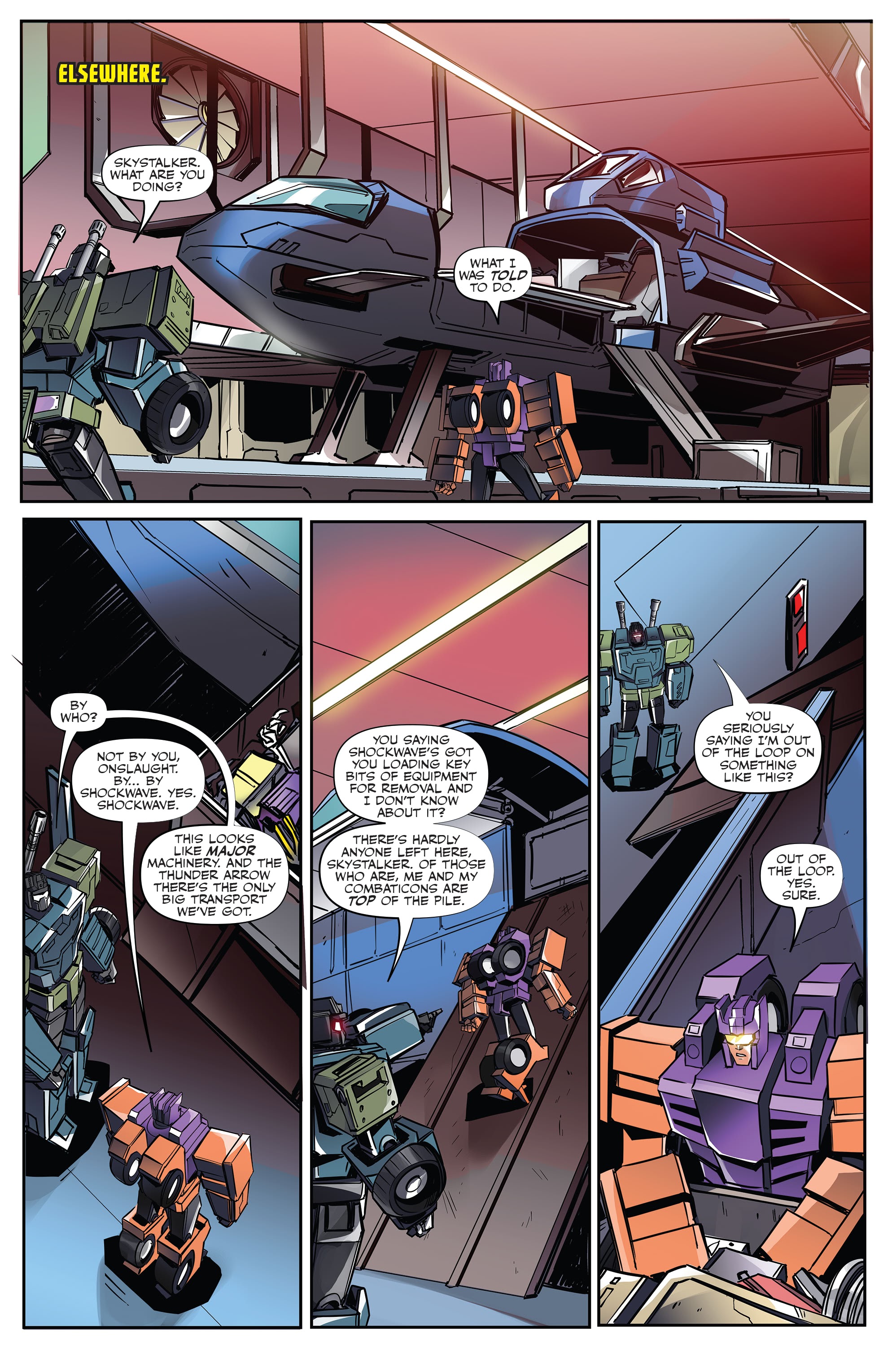 Read online Transformers: Escape comic -  Issue #3 - 9