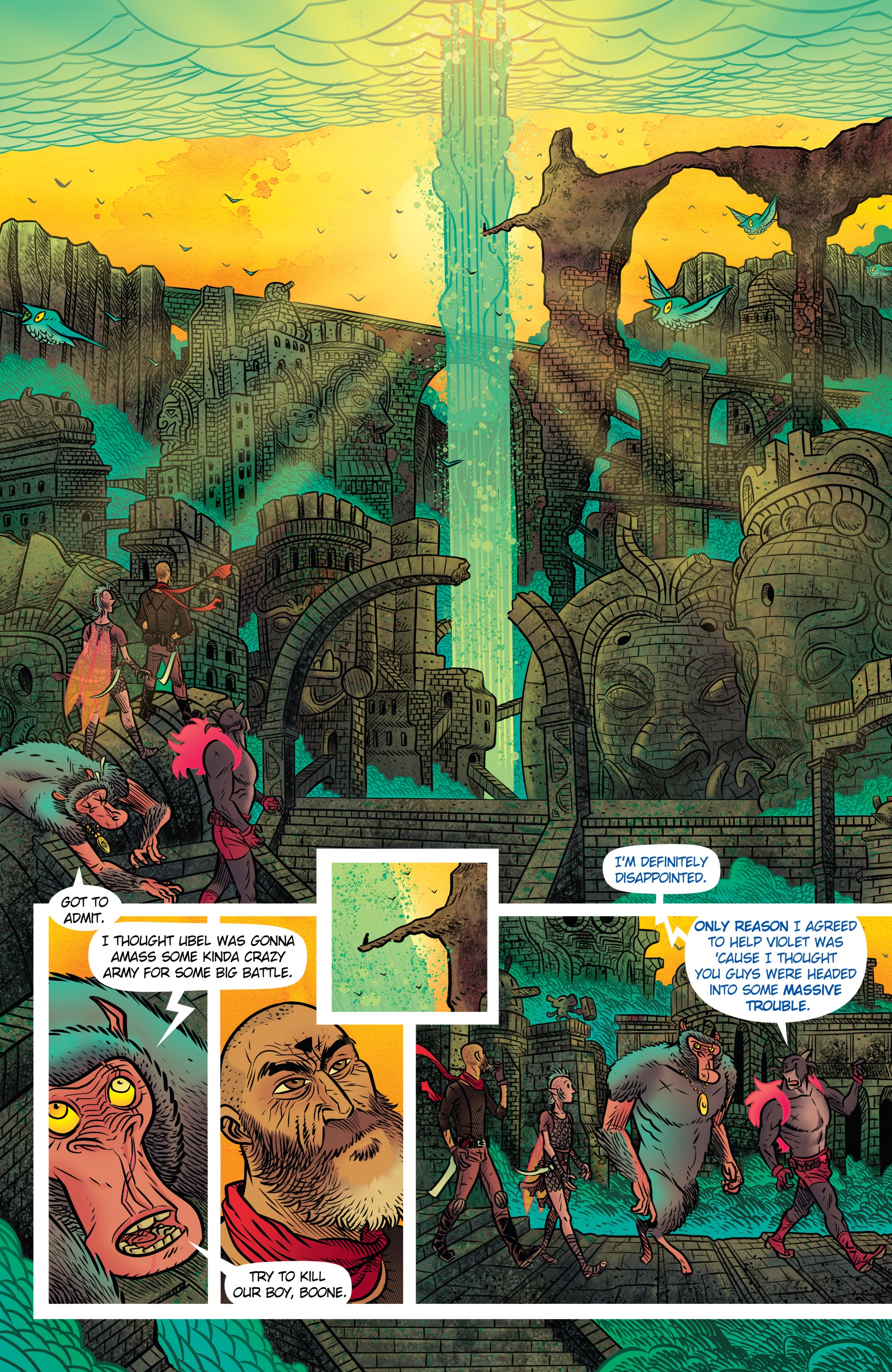 Read online Ether: The Disappearance of Violet Bell comic -  Issue # _TPB - 111