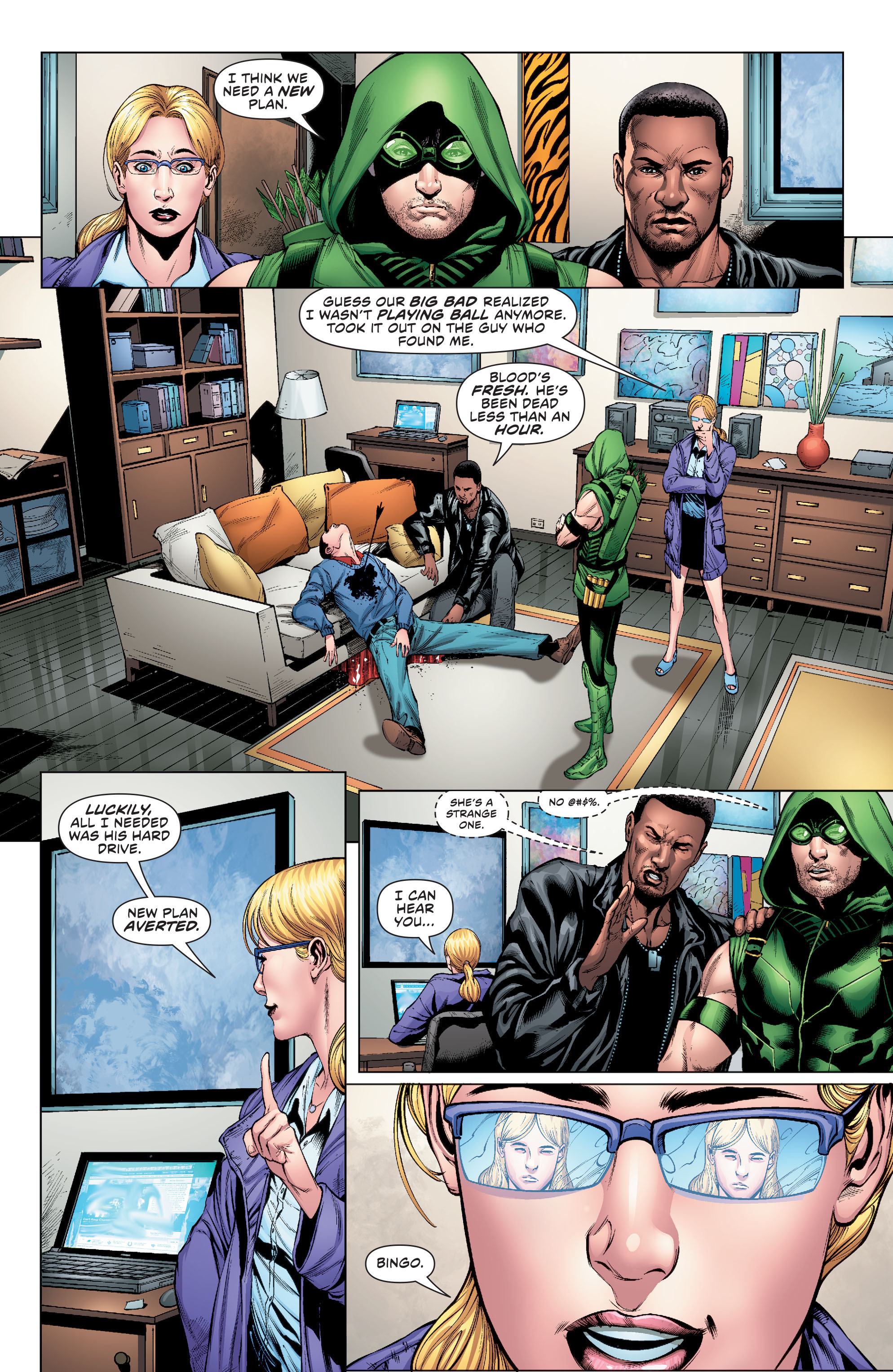 Read online Green Arrow (2011) comic -  Issue #36 - 12