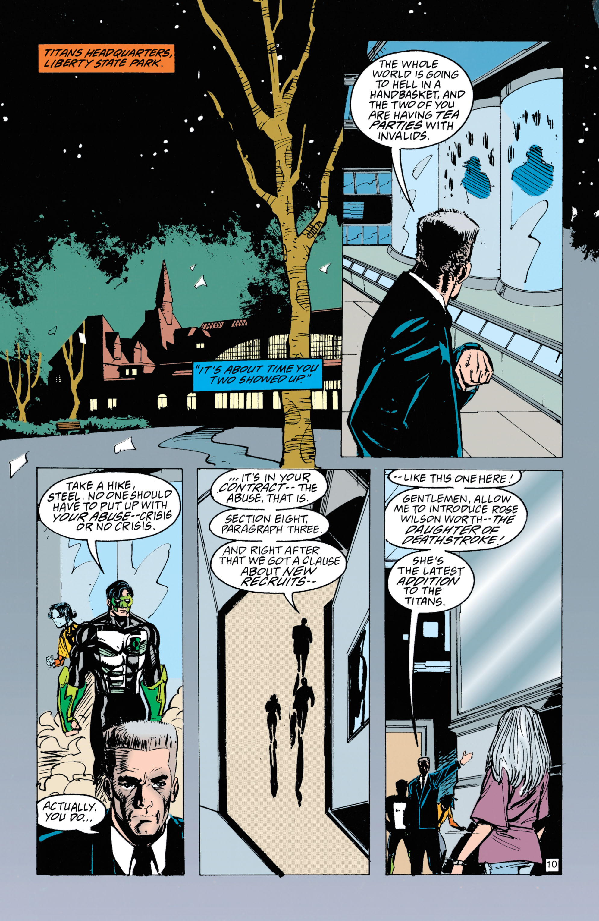 Read online The New Titans (1988) comic -  Issue #122 - 10