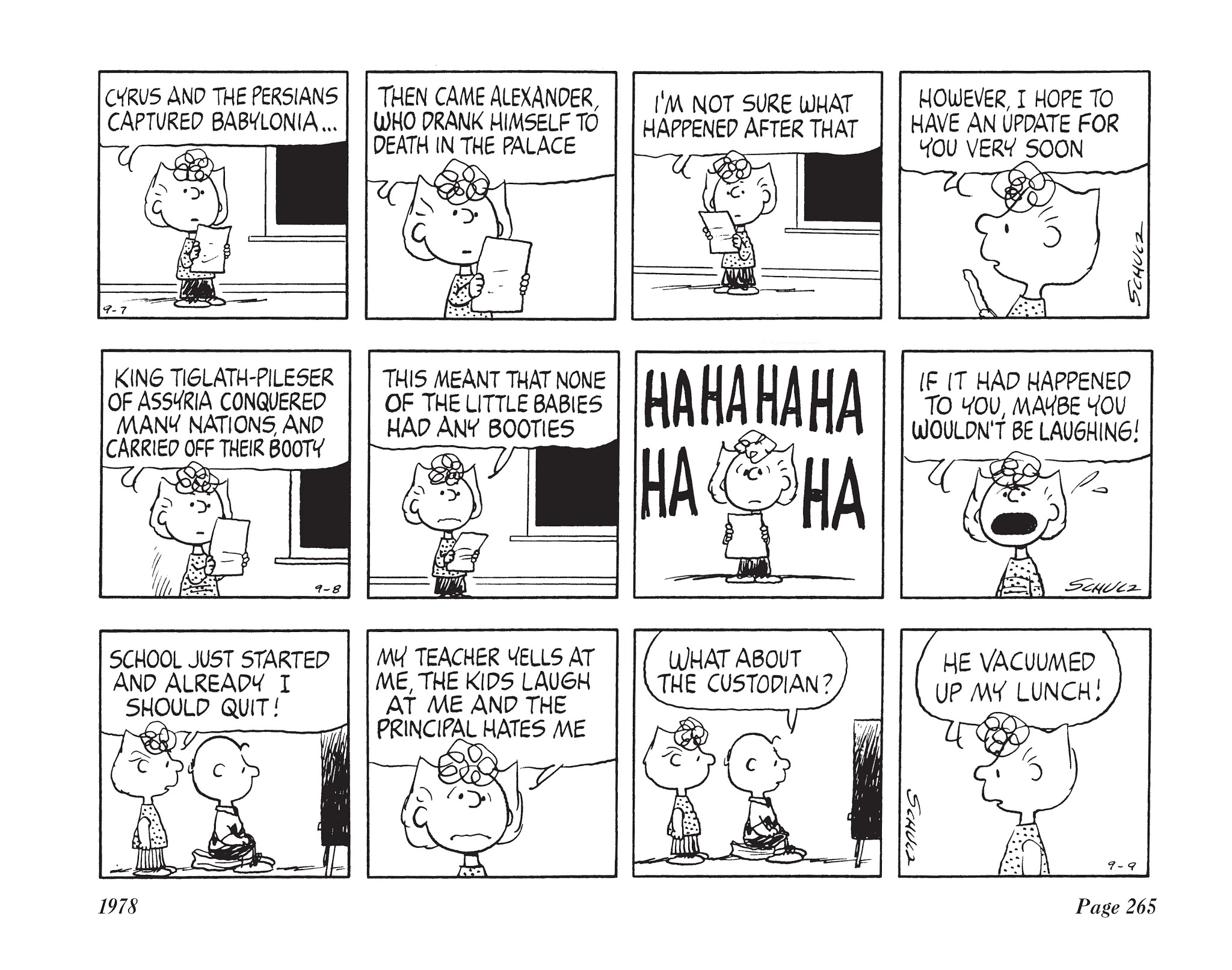 Read online The Complete Peanuts comic -  Issue # TPB 14 - 282