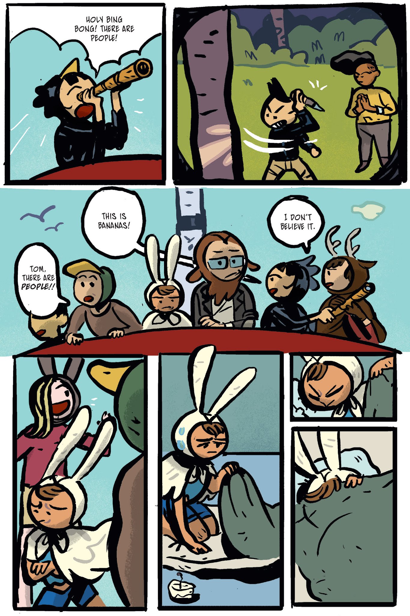 Read online Adventure Time: Islands comic -  Issue # TPB - 35