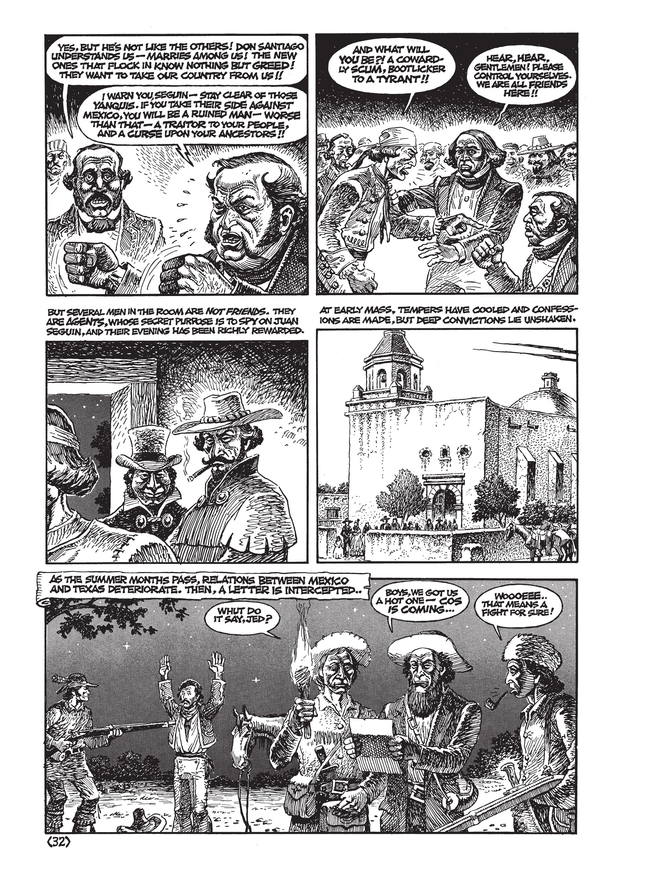 Read online Jack Jackson's American History: Los Tejanos and Lost Cause comic -  Issue # TPB (Part 1) - 36