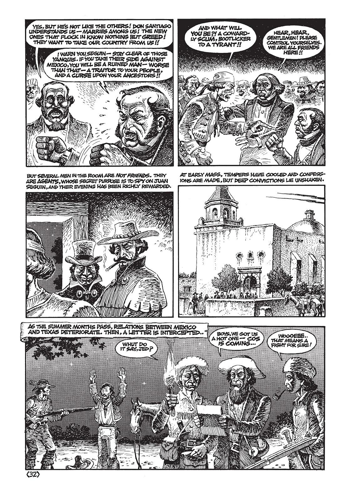 Jack Jackson's American History: Los Tejanos and Lost Cause issue TPB (Part 1) - Page 36