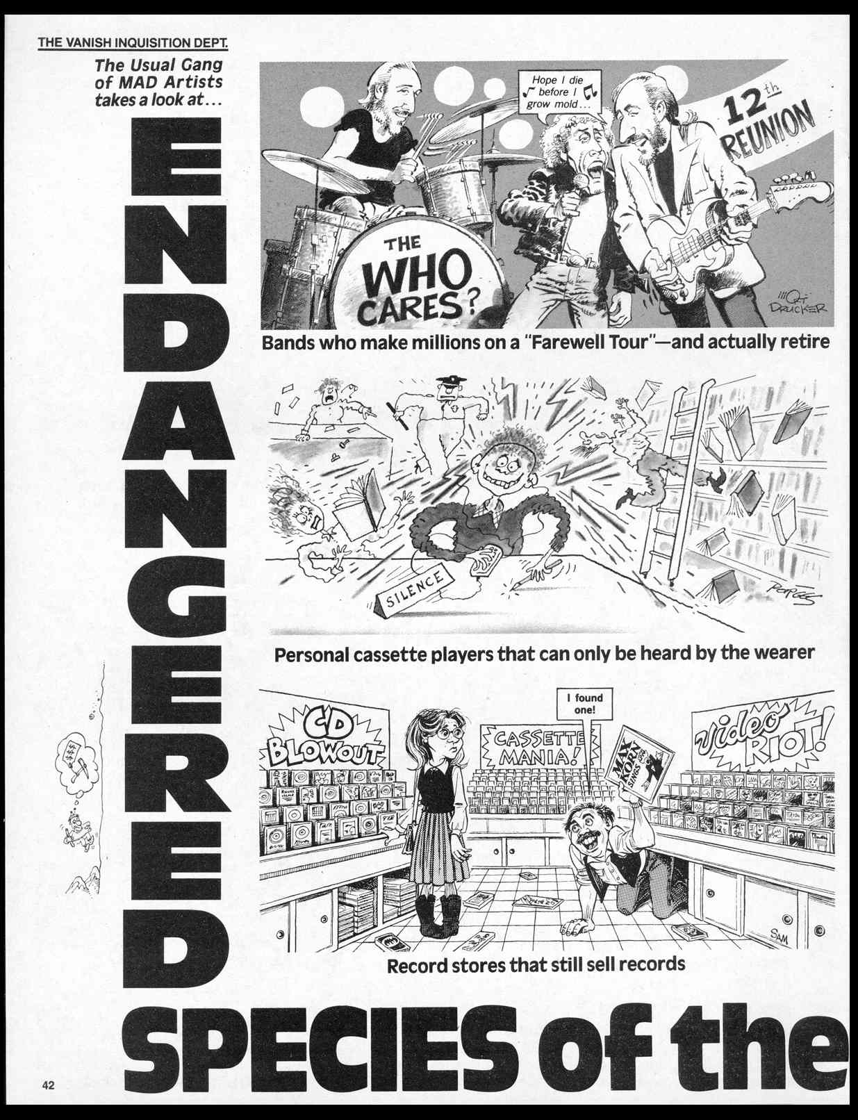 Read online MAD comic -  Issue #298 - 44