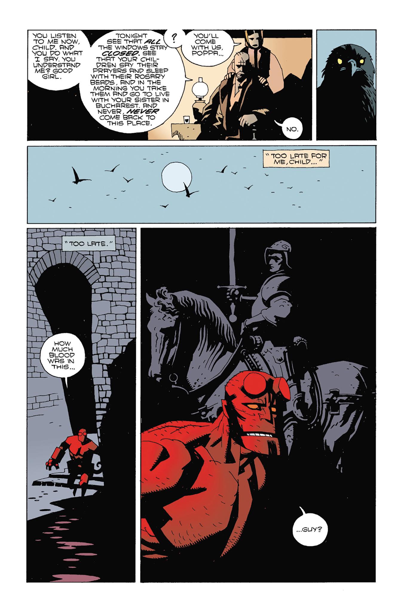 Read online Hellboy: Wake the Devil comic -  Issue # _TPB - 46