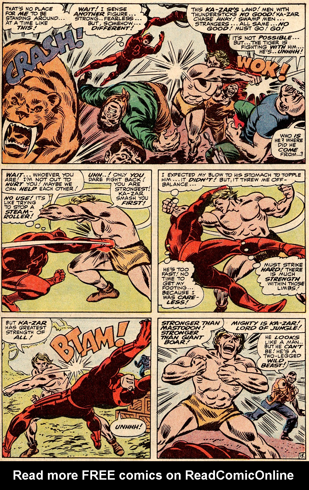 Read online Ka-Zar (1970) comic -  Issue #2 - 16