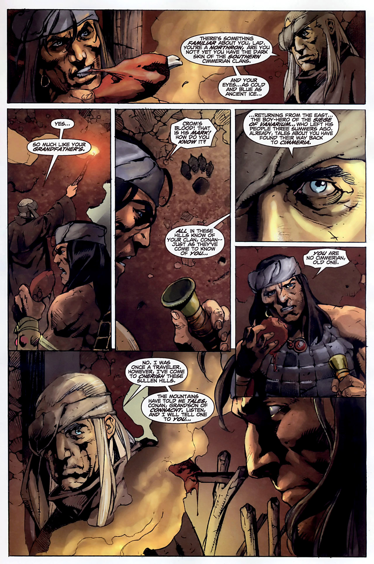 Read online Conan The Cimmerian comic -  Issue #1 - 9