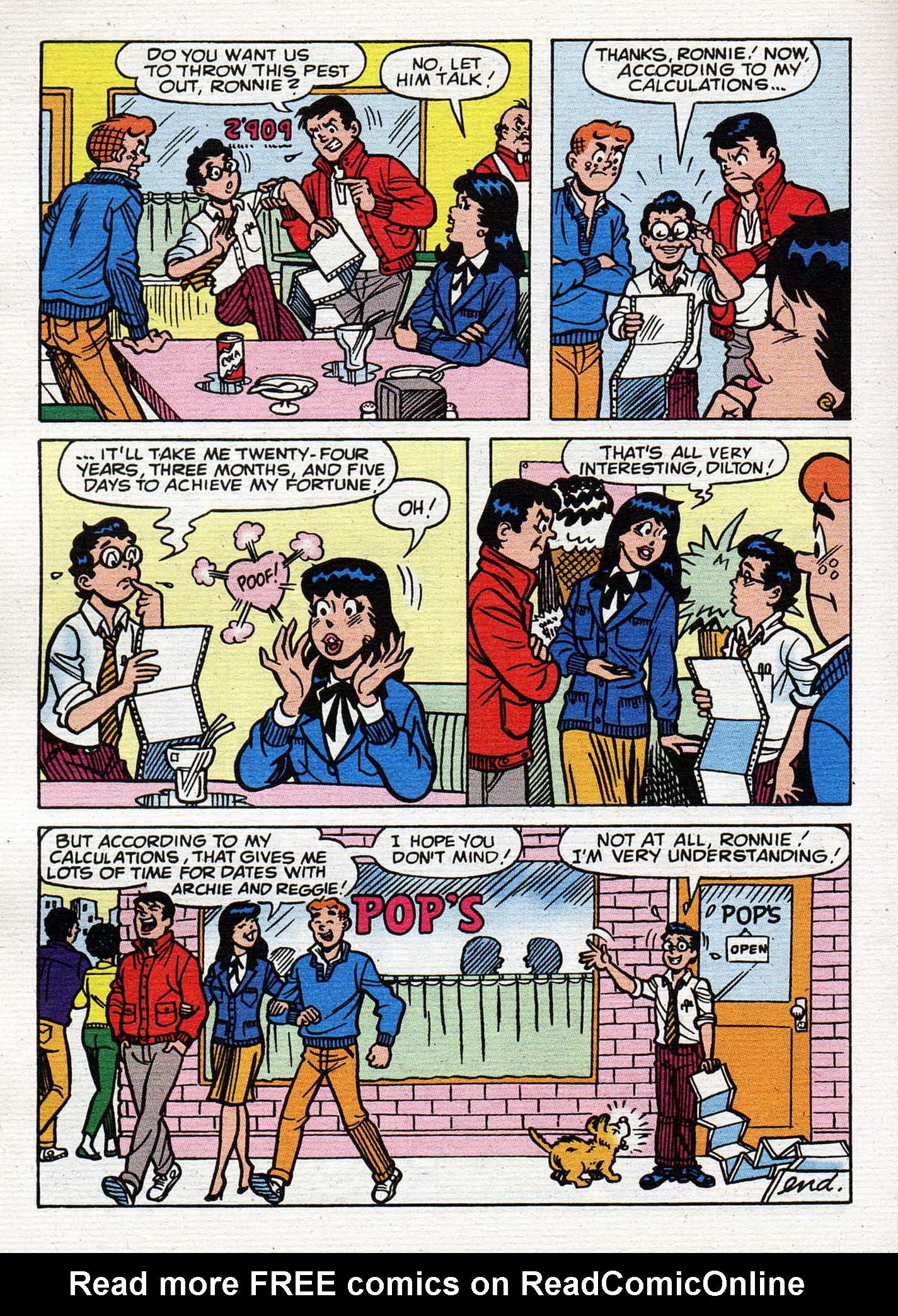 Read online Archie's Pals 'n' Gals Double Digest Magazine comic -  Issue #74 - 128