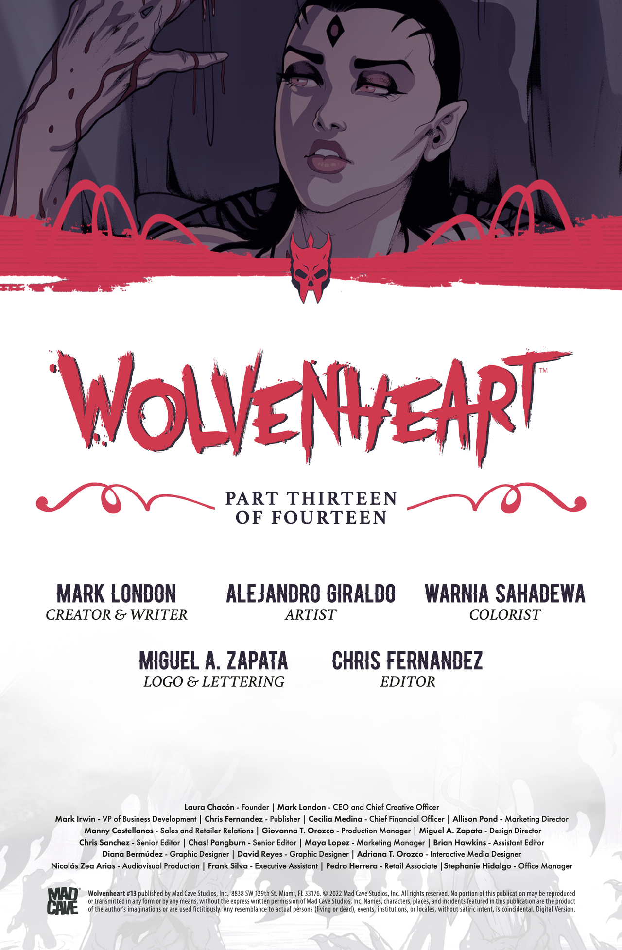 Read online Wolvenheart comic -  Issue #13 - 3