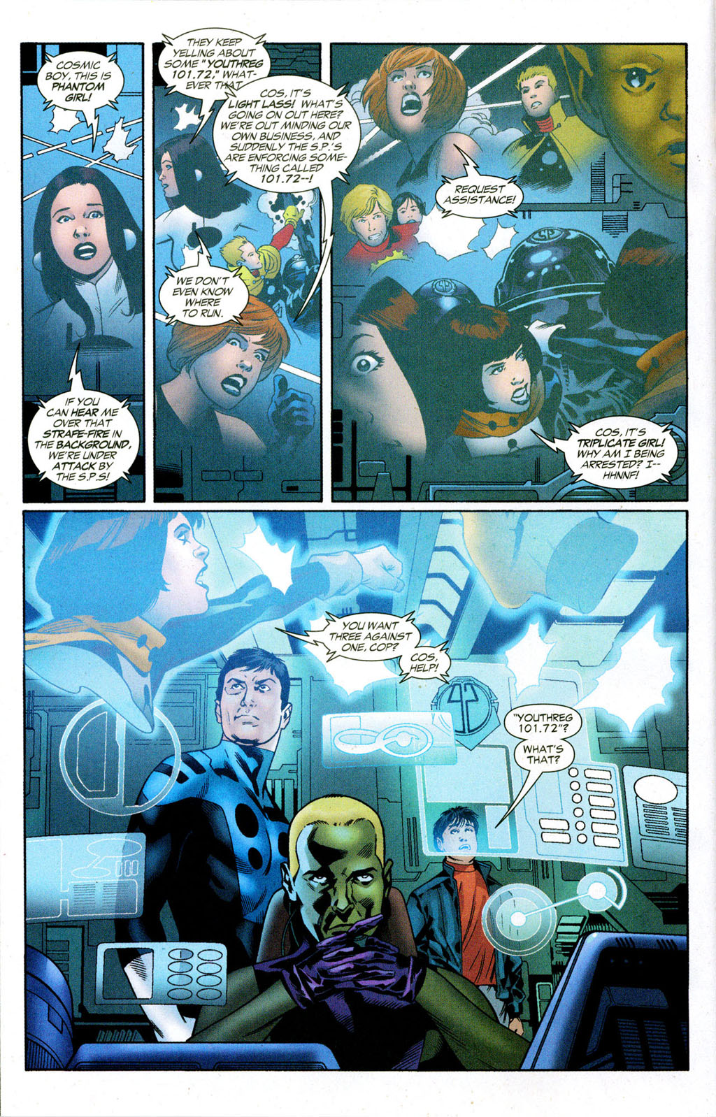 Read online Legion of Super-Heroes (2005) comic -  Issue #4 - 7